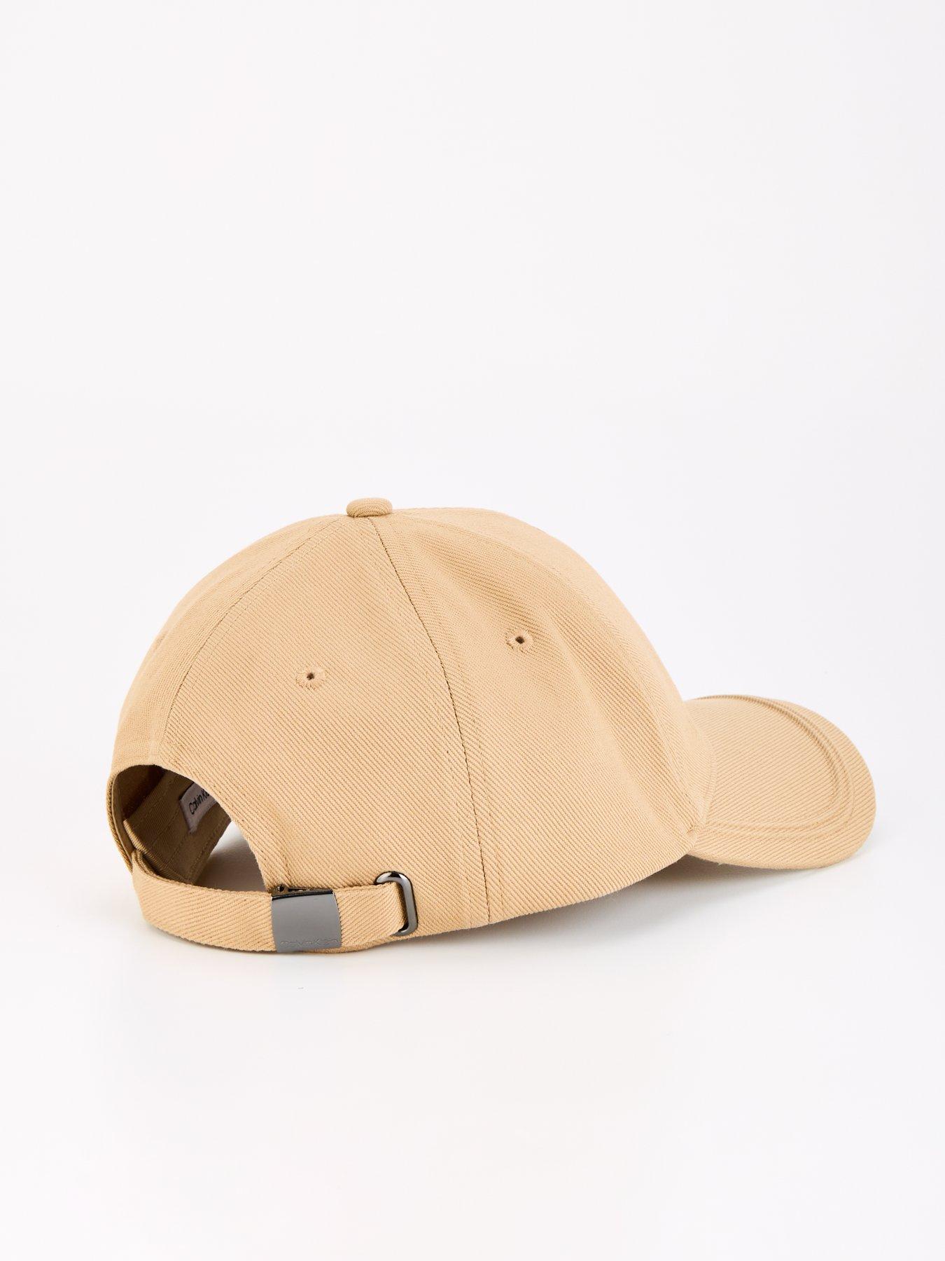 Calvin Klein Ck Nickel Centre Logo Baseball Cap - Beige | Very.co.uk