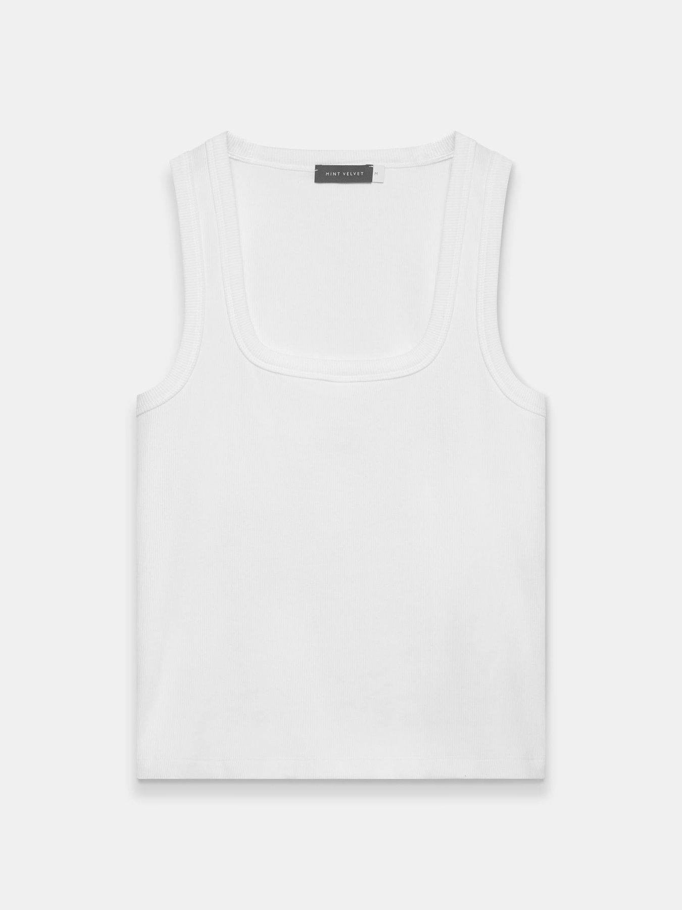 Ivory velvet vest