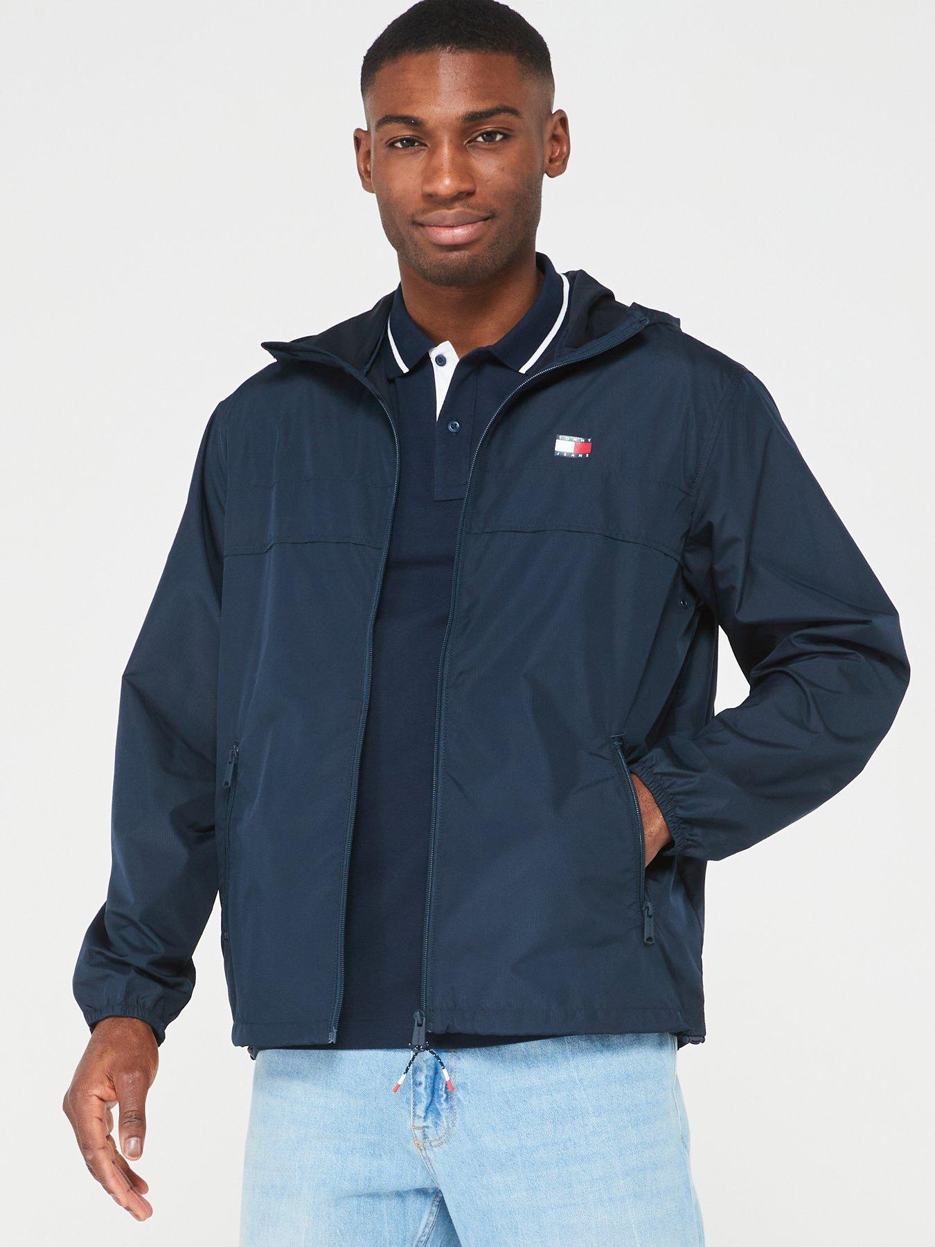 Tommy Jeans Lightweight Chicago Hooded Jacket - Navy