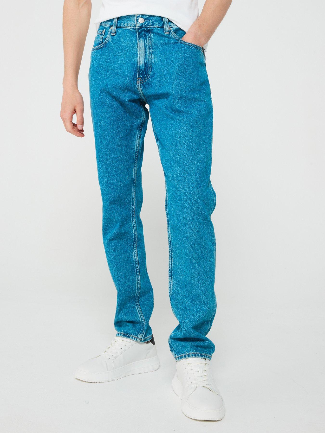 Calvin klein straight tapered jeans best sale