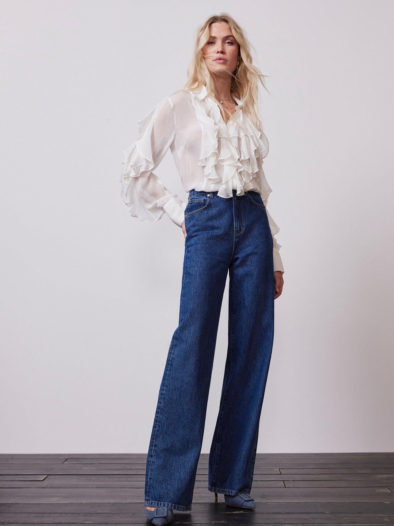 Extreme ruffle top sales
