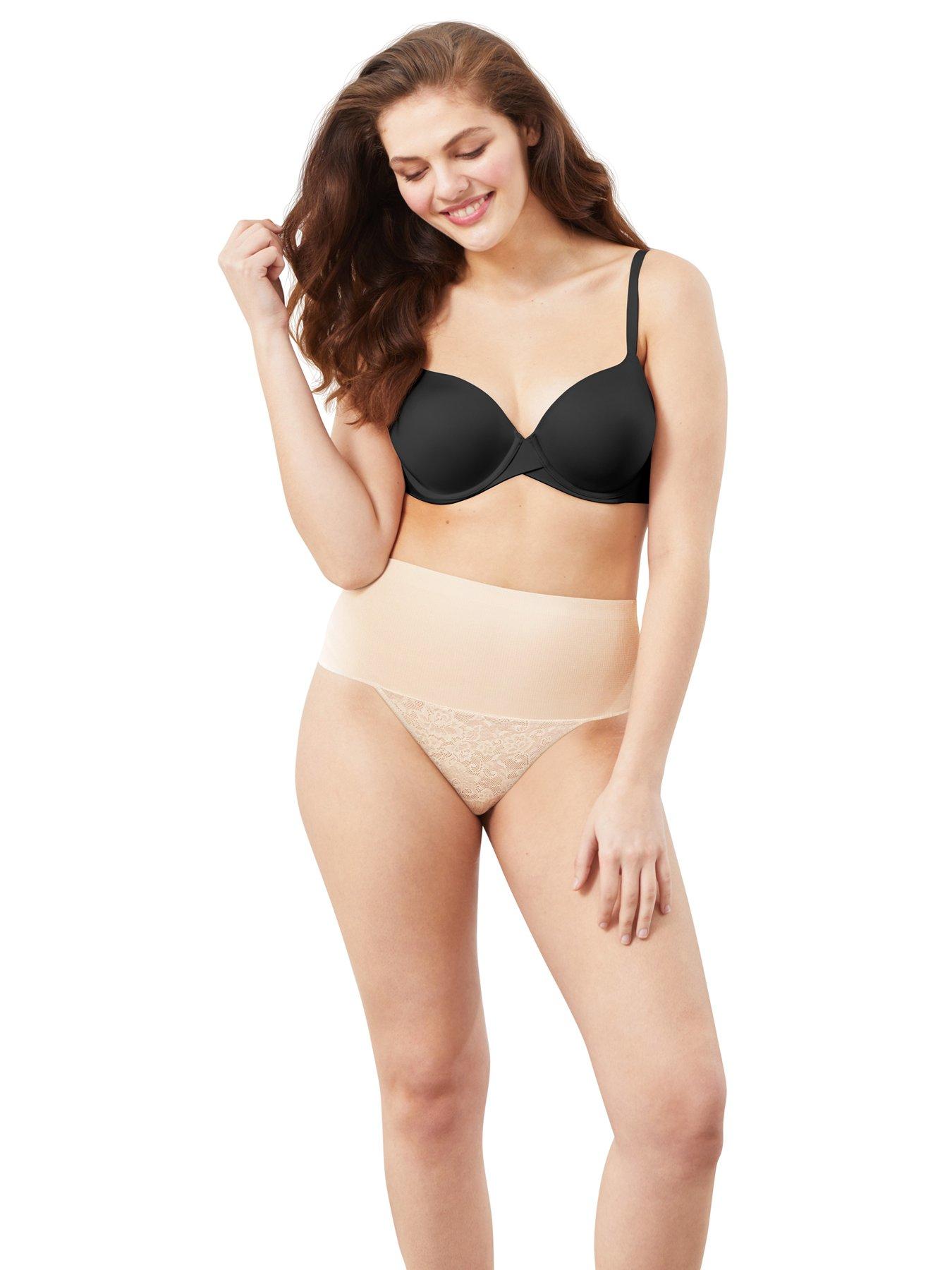 Maidenform Tame Your Tummy Shaping Thong - Beige