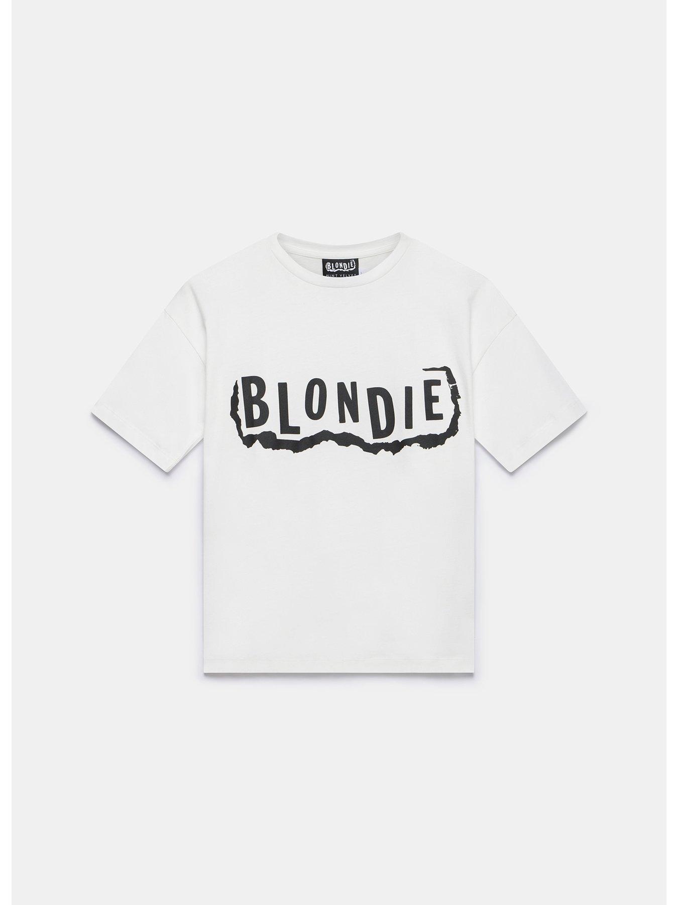 Mint Velvet Ivory Blondie Slogan T Shirt Very