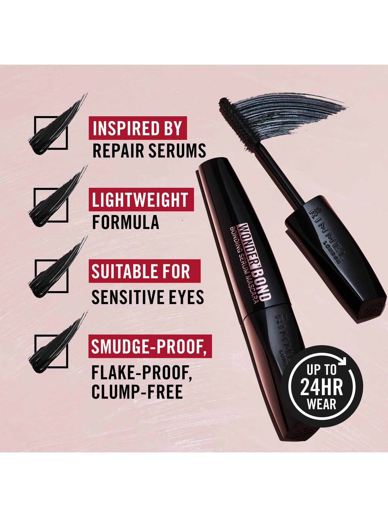 Image 5 of 8 of Rimmel Wonder Bond Mascara Black