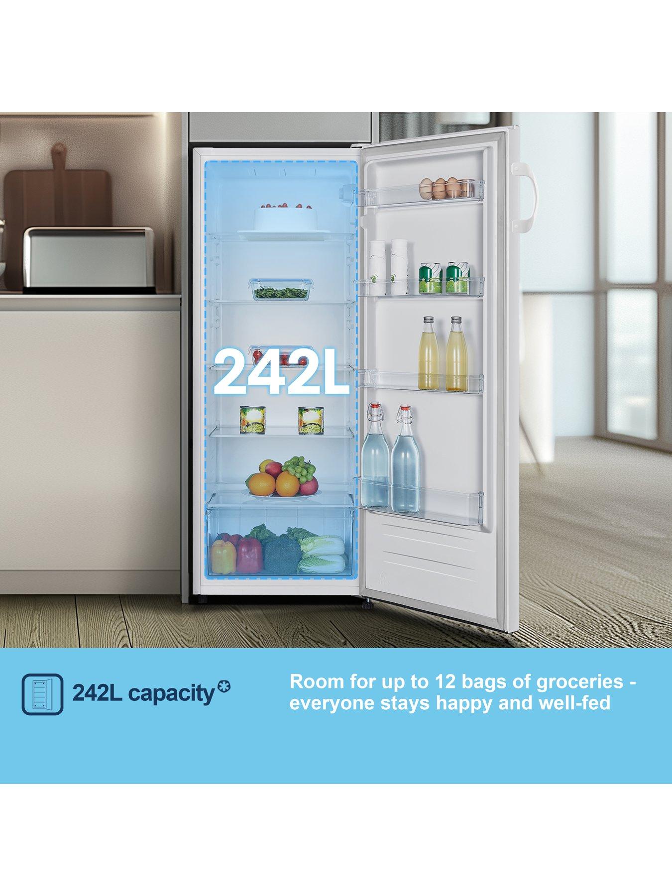 Image 3 of 5 of Fridgemaster MTL55242E Freestanding Tall Fridge - White
