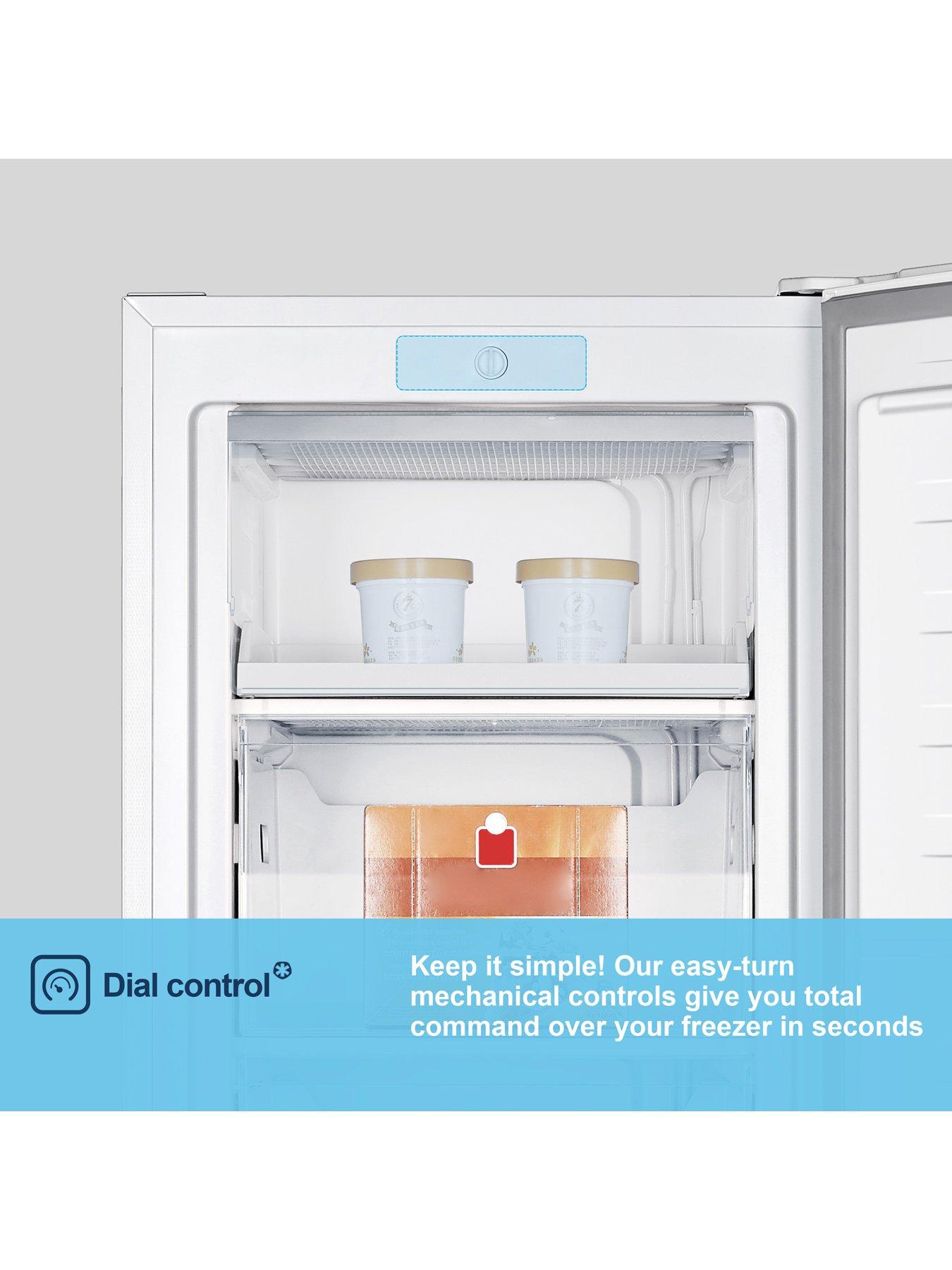 Image 6 of 7 of Fridgemaster MTZ55153E Freestanding Tall Freezer - White