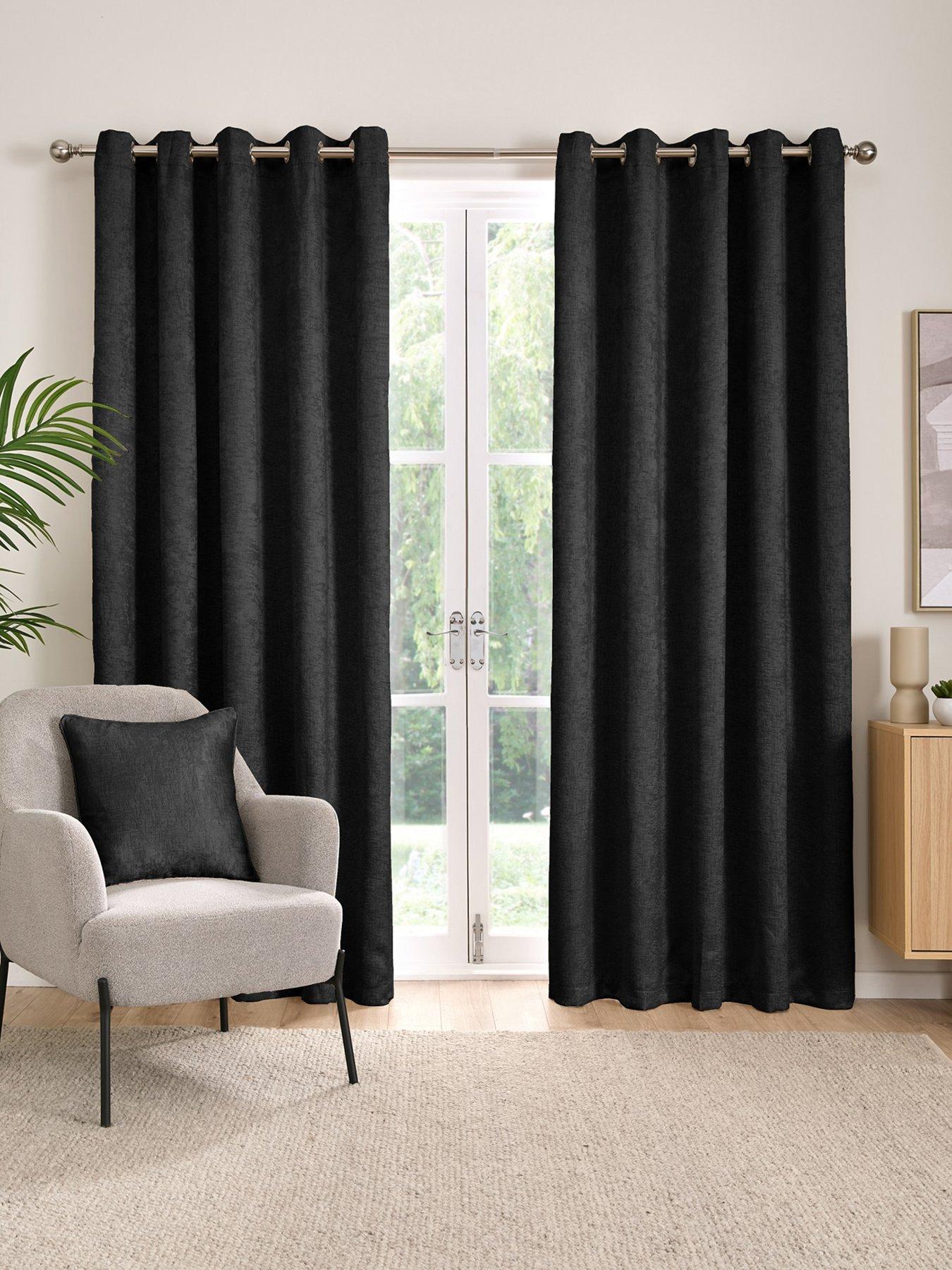 undefined Harper Thermal Dim Out Eyelet Curtains
