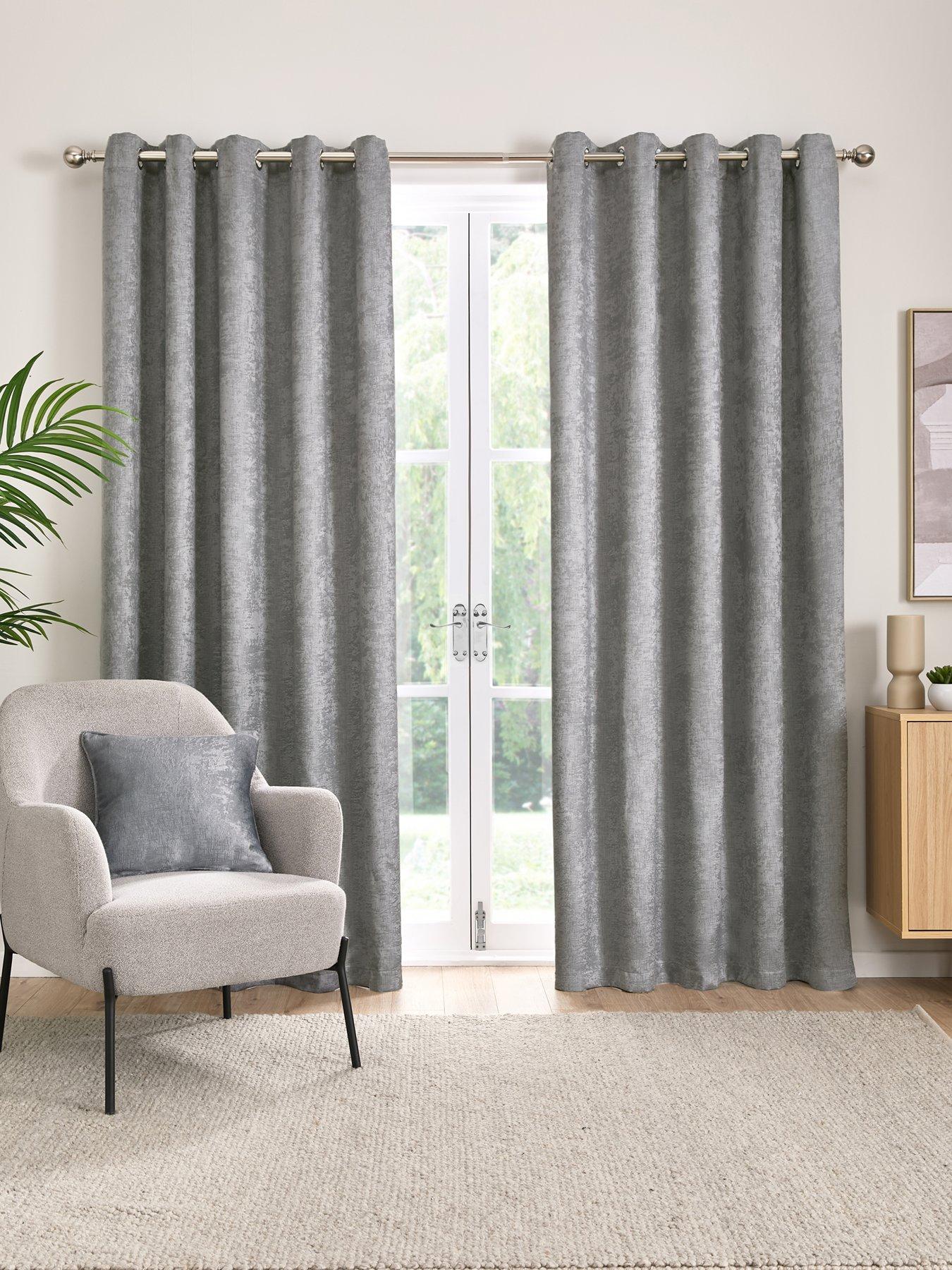 Very Home Harper Thermal Dim Out Eyelet Curtains
