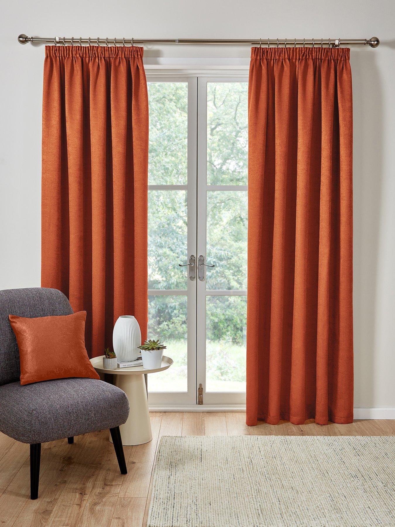 Image 1 of 5 of The Very Collection Neo Thermal Dim Out&nbsp;Pencil Pleat&nbsp;Curtains