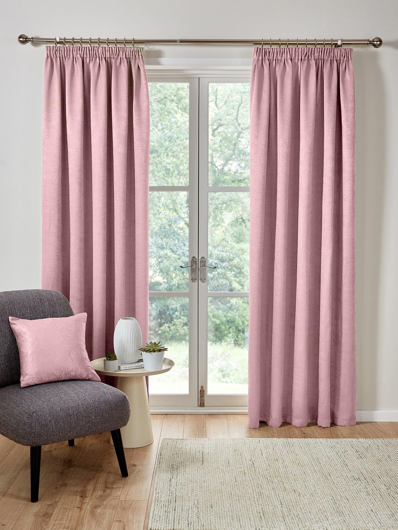 Very Home Neo Thermal Dim Out Pencil Pleat Curtains