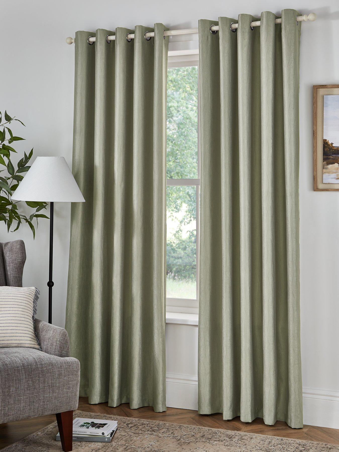 undefined Epsom Thermal Dim Out Eyelet Curtains