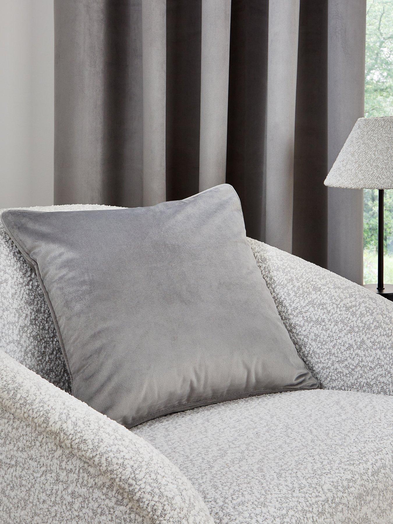 Very Home Cambridge Velvet Cushion Cover Pair - 56 x 56 cm