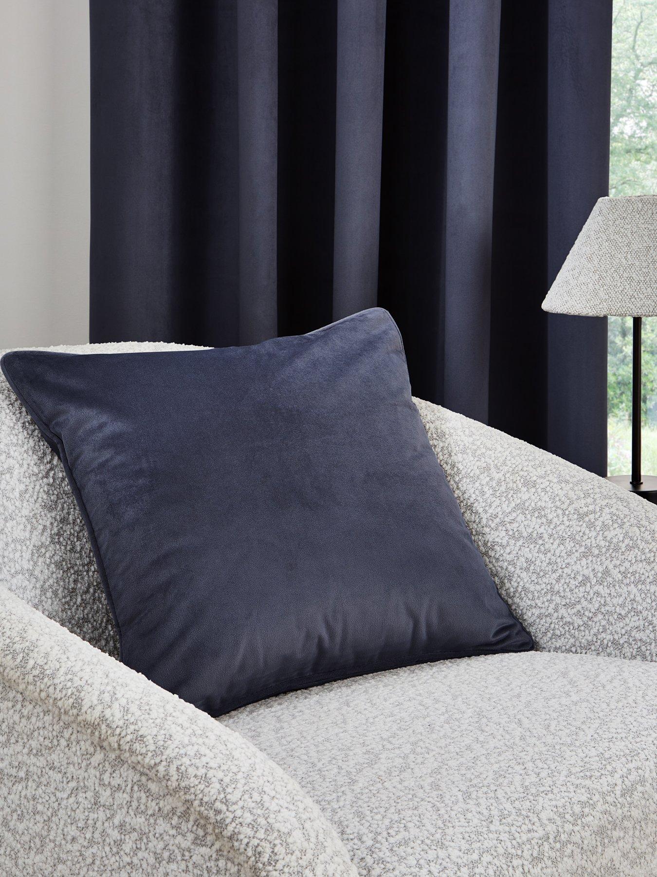 Very Home Cambridge Velvet Cushion Cover Pair - 56 x 56 cm