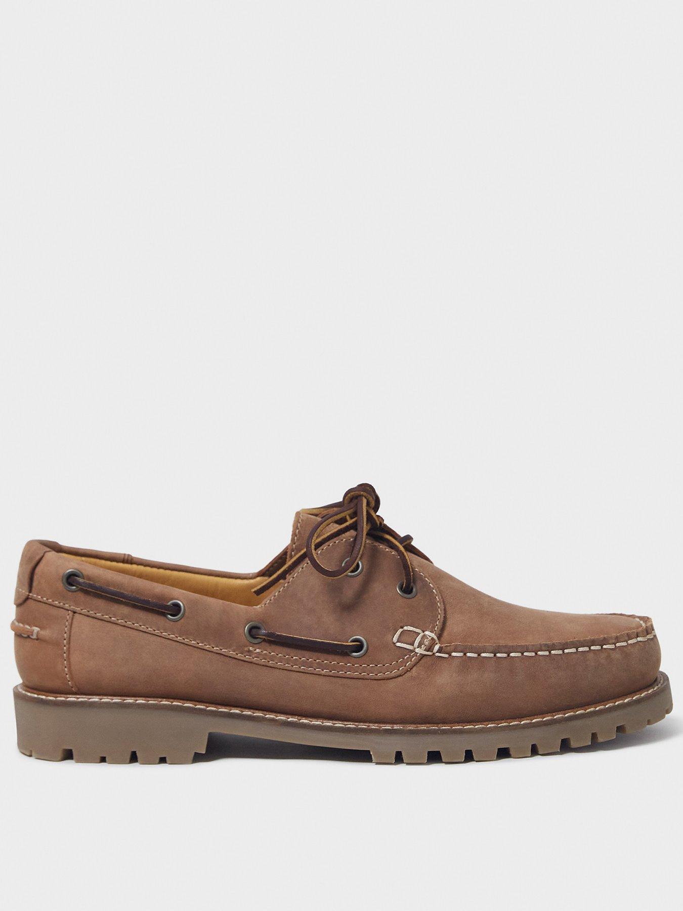 Crew Clothing Leo Chunky Deck Shoes - Brown