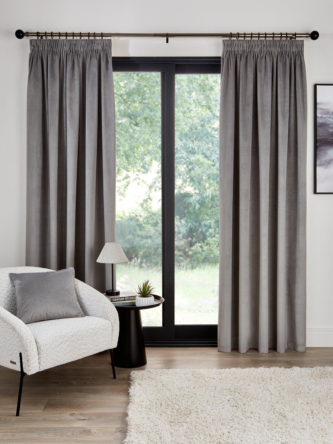 Very Home Cambridge Blackout Pencil Pleat Curtains