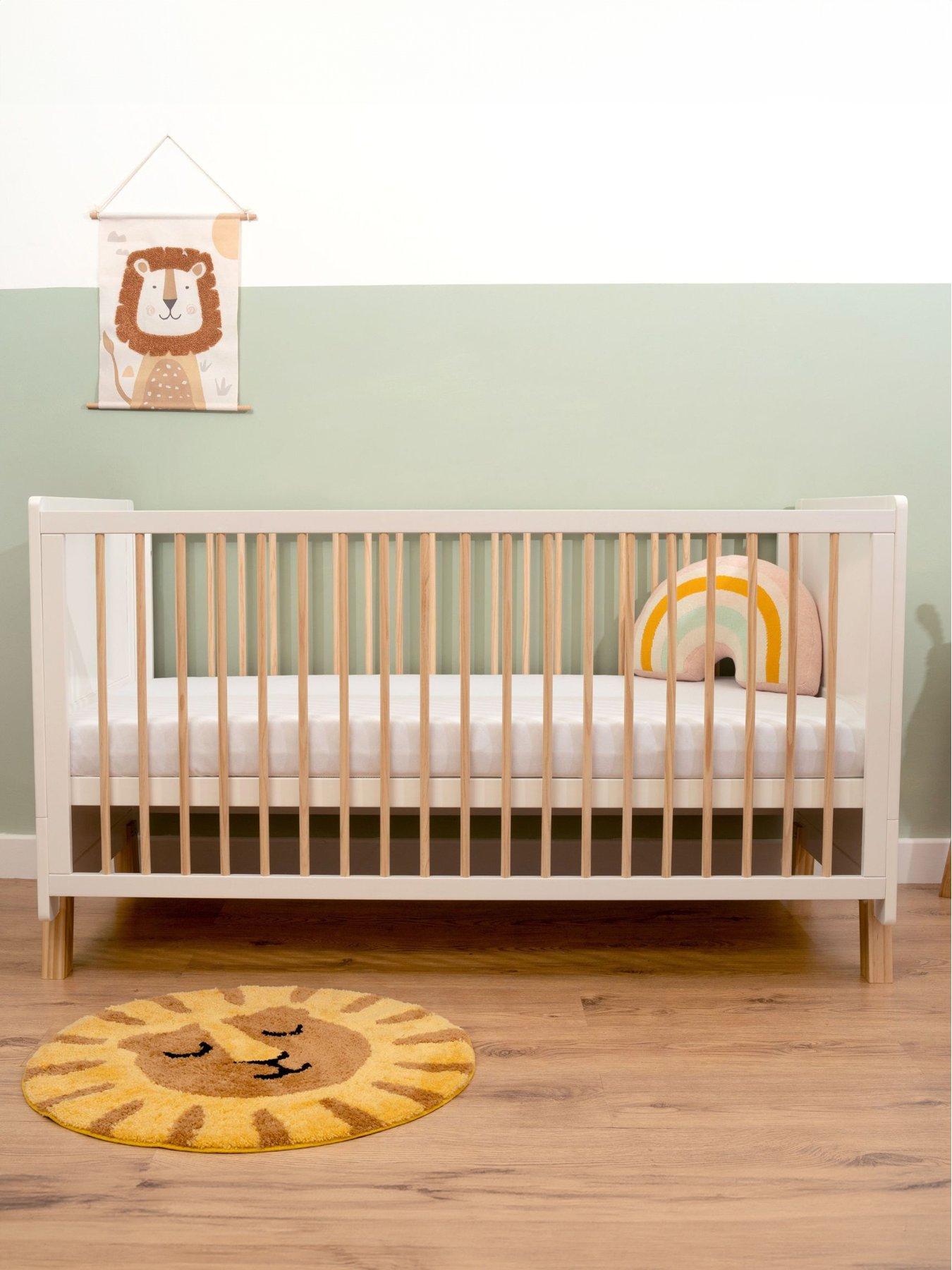 Product photograph of Clair De Lune Essentials Cot Bed from very.co.uk