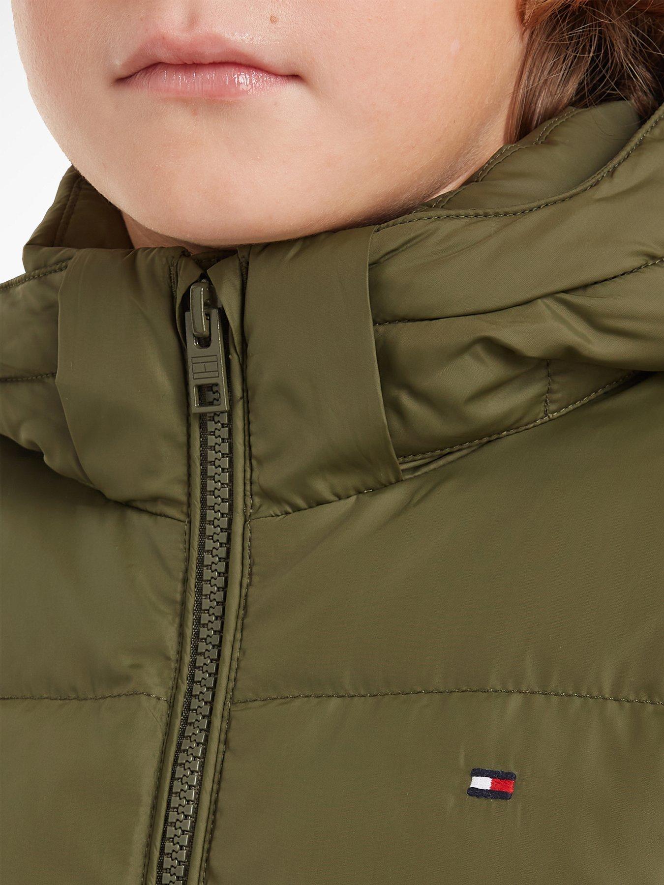 Boys Essential Down Jacket Khaki