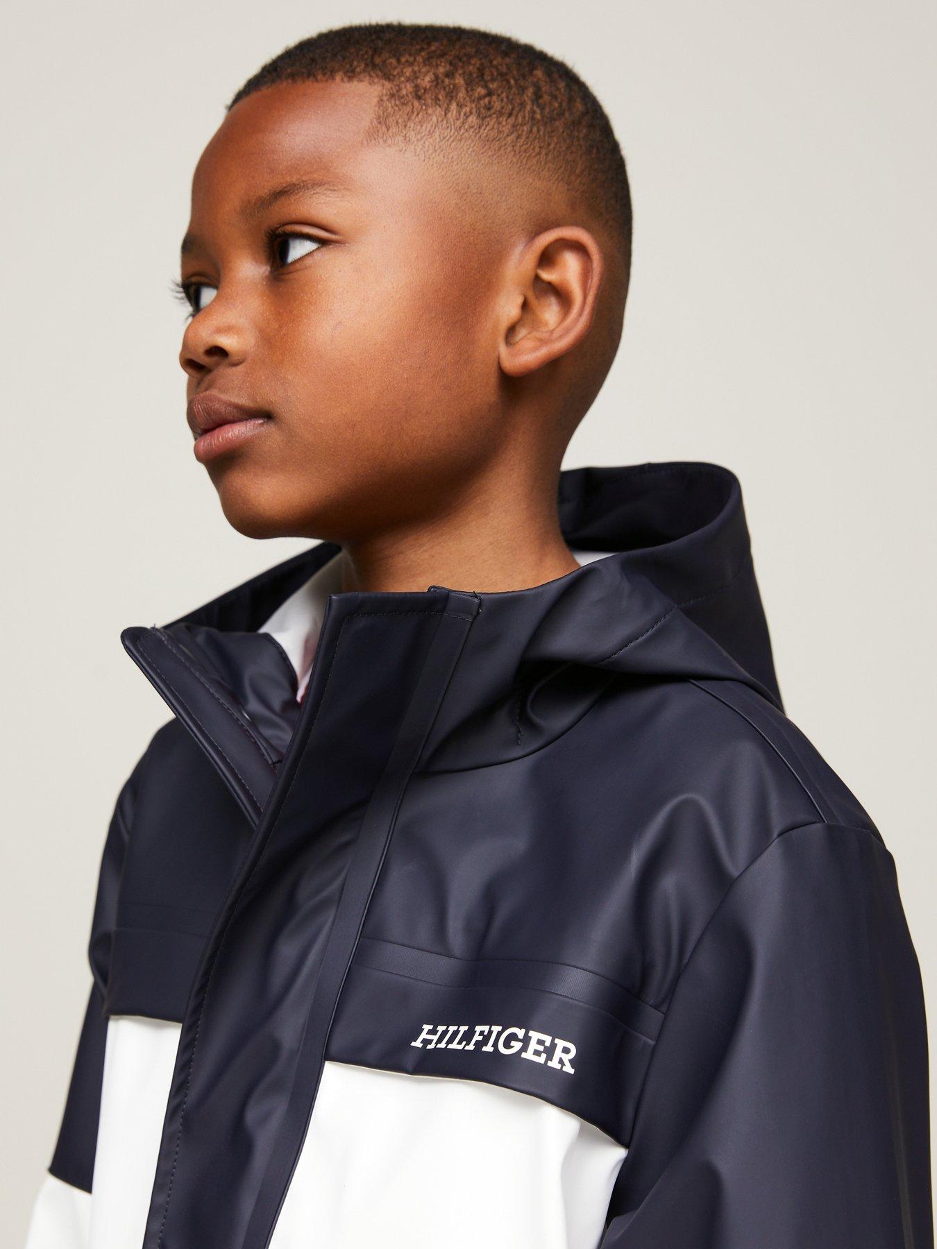 Tommy hilfiger colorblock windbreaker hotsell