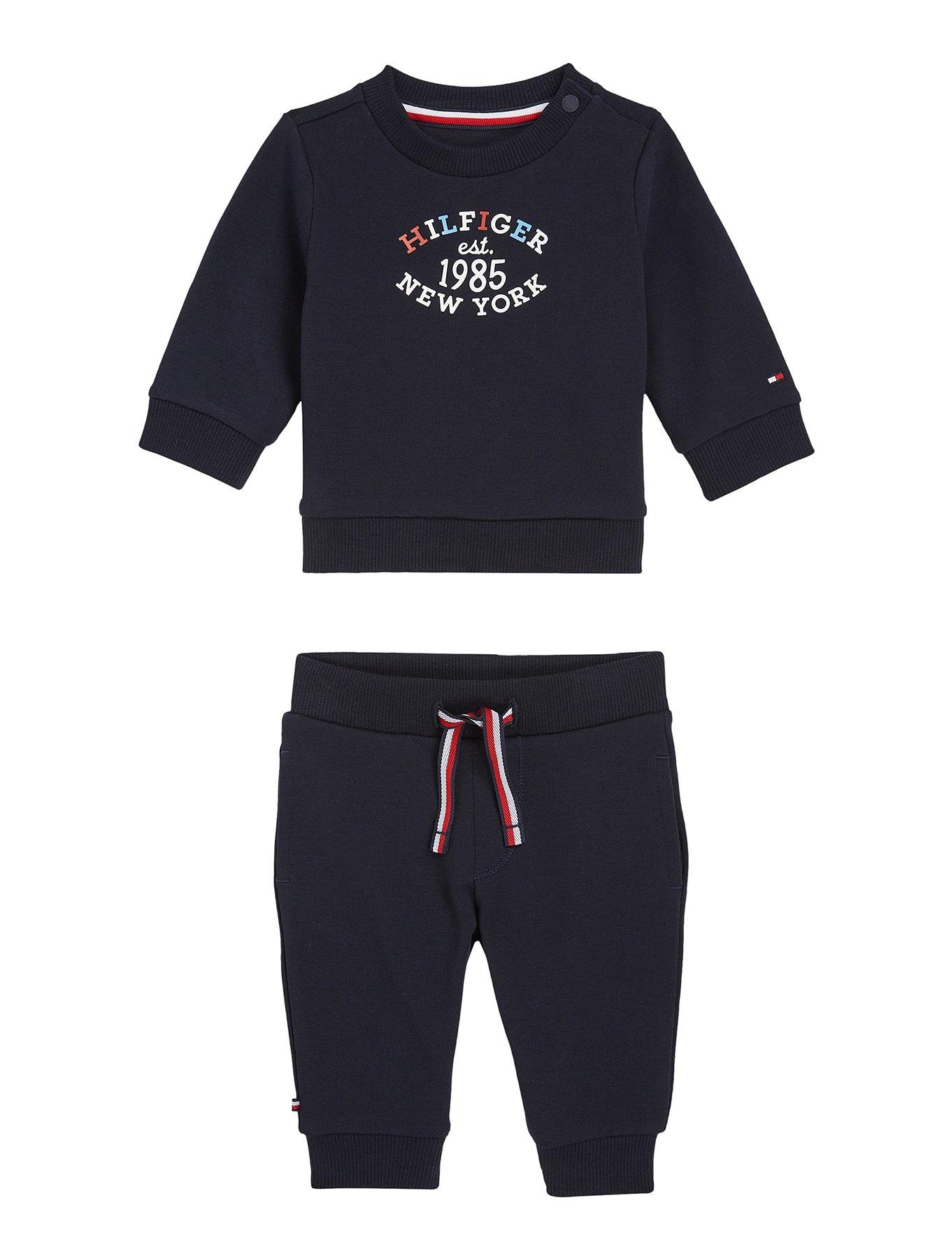 Tommy Hilfiger Baby Boys Essential Jog Set Navy Very