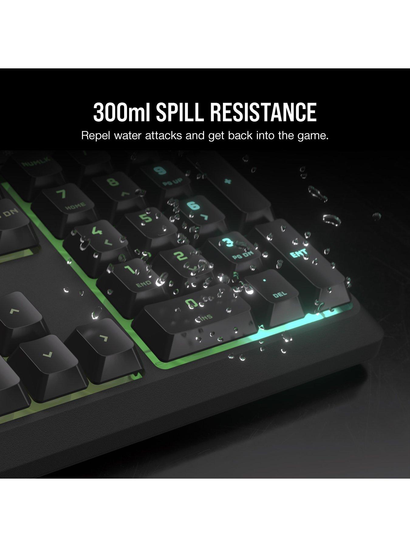 Image 6 of 8 of CORSAIR K55 CORE RGB Gaming Keyboard - Black
