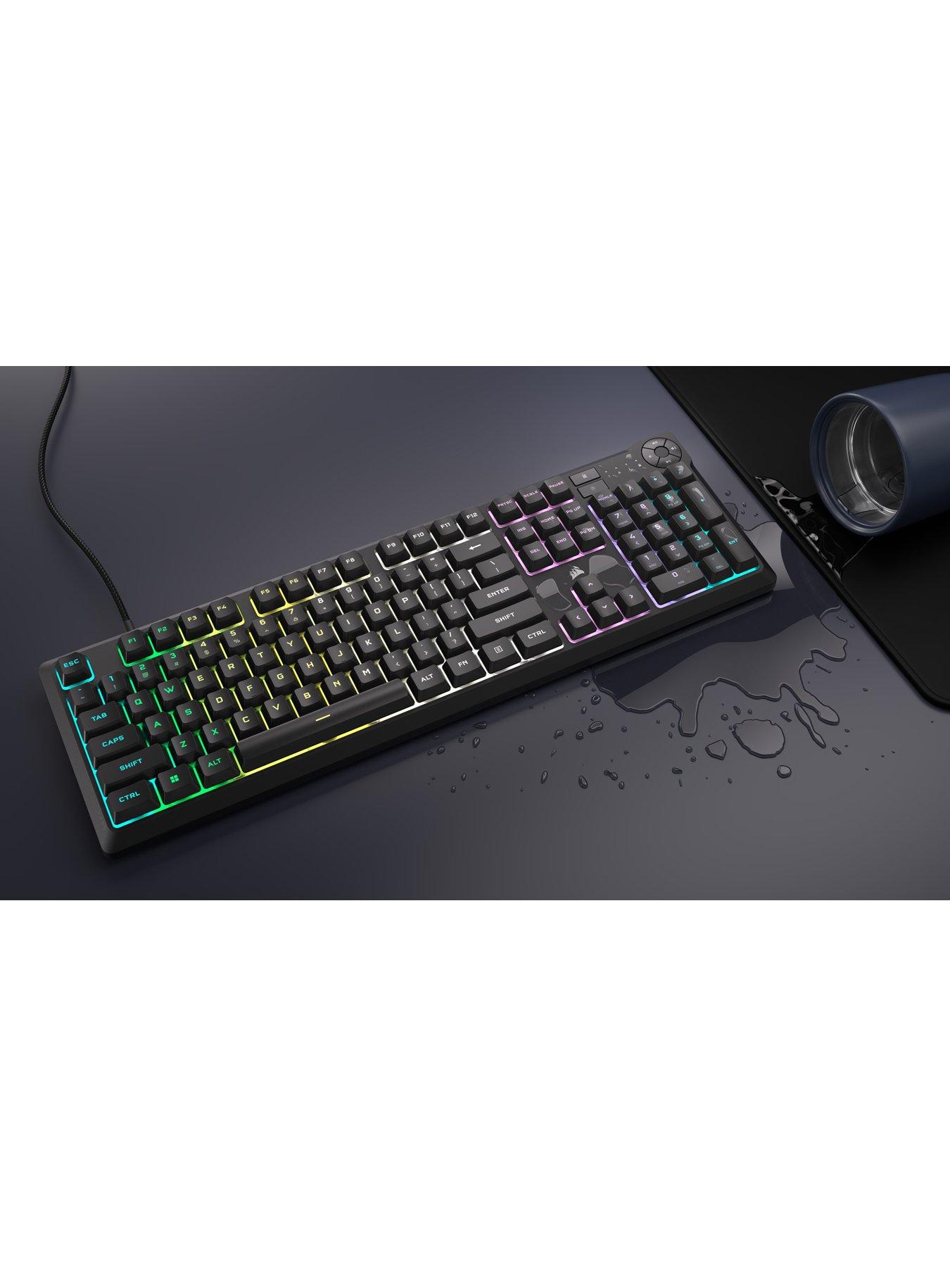 Image 7 of 8 of CORSAIR K55 CORE RGB Gaming Keyboard - Black