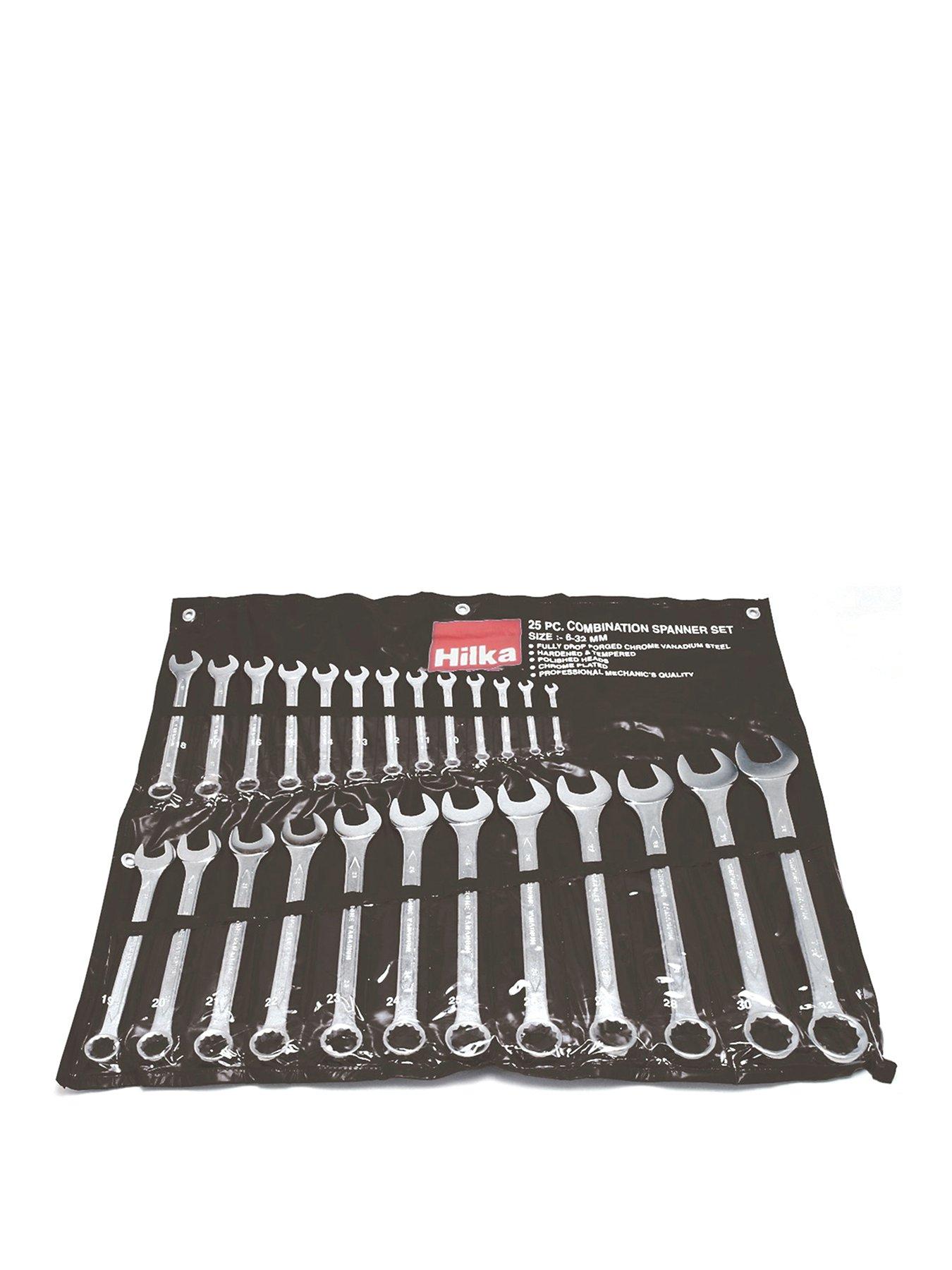 Image 1 of 1 of Hilka Tools 25 pce Combination Spanner Set in Pouch Metric