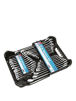 Product photograph of Hilka Tools 32 Pce Combination Spanners Af Metric from very.co.uk