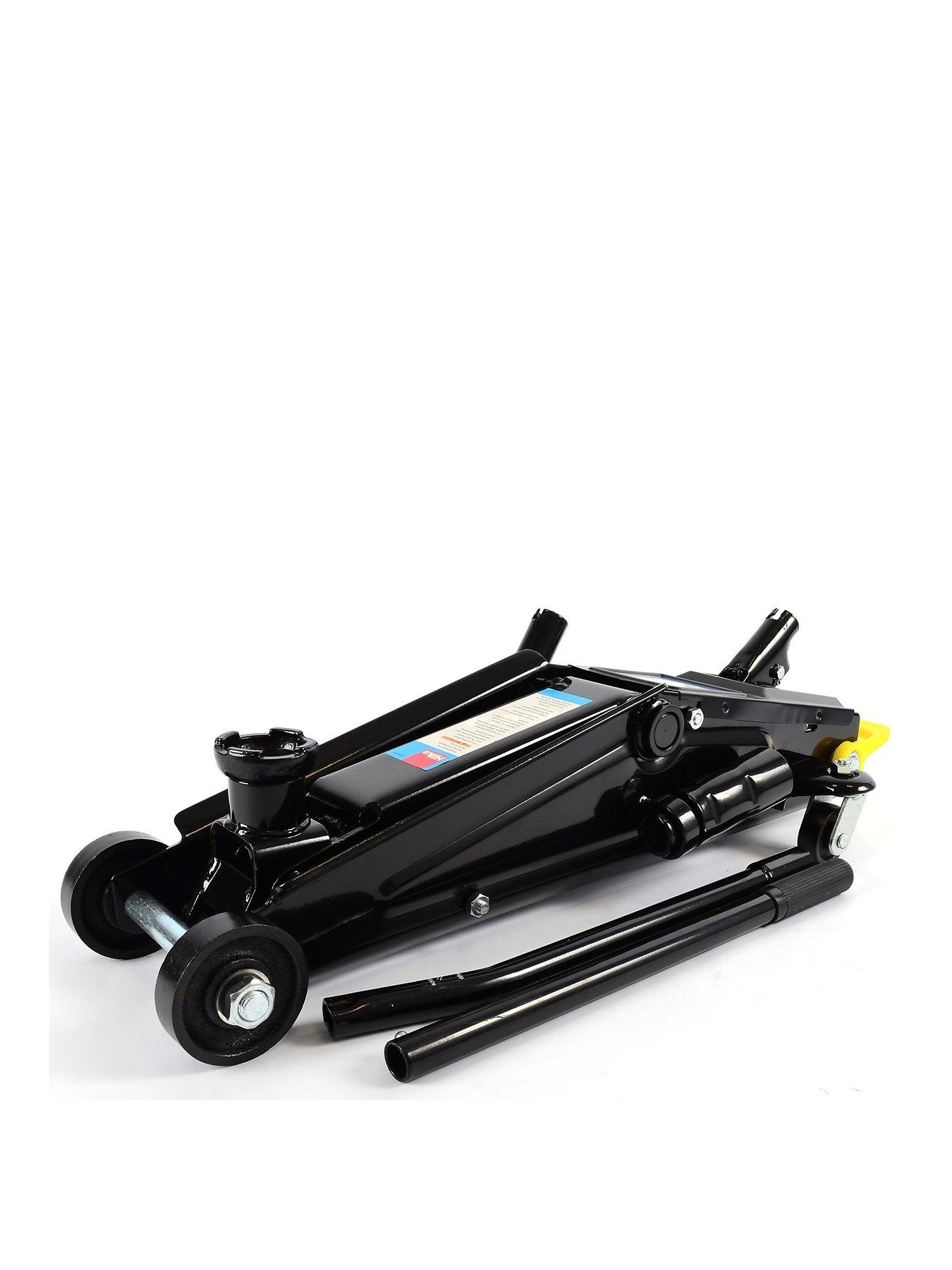Product photograph of Hilka Tools 2 5 Tonne 4 X 4 Trolley Jack from very.co.uk