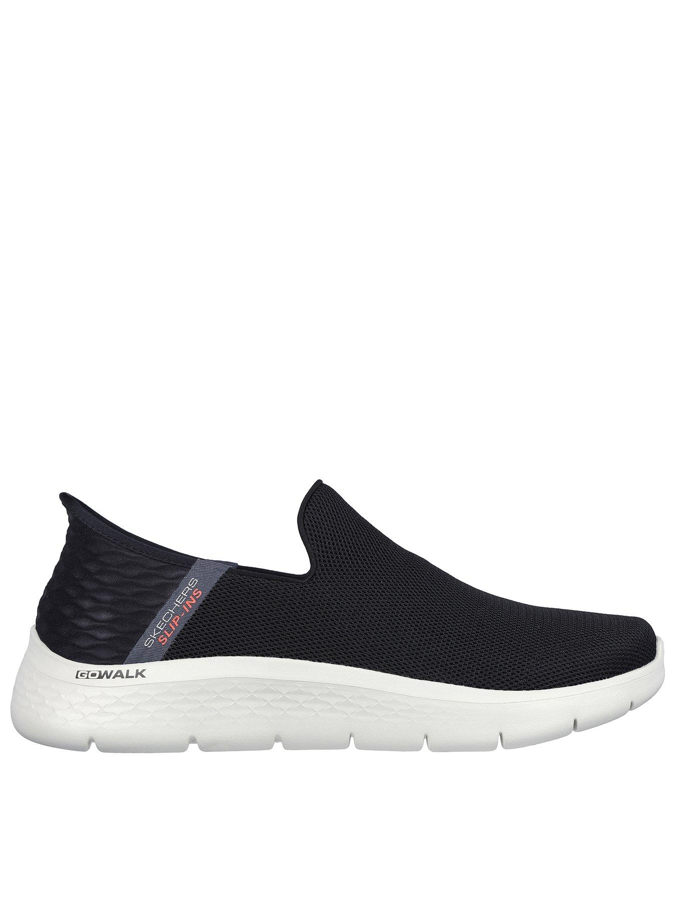 Skechers Slip-Ins Go-Walk Flex Trainers - Black