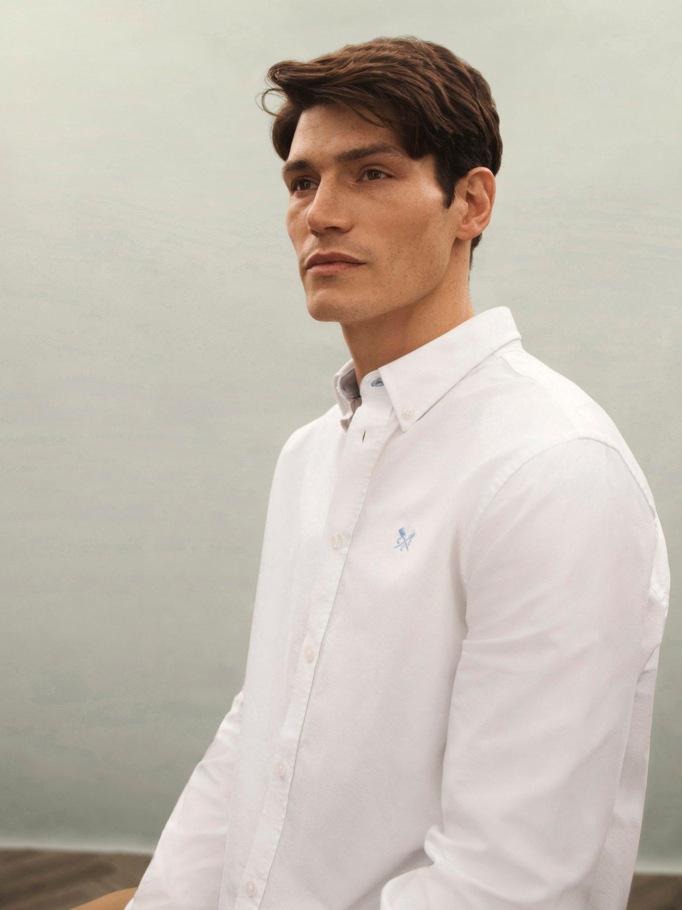 undefined Crew Classic Oxford Shirt - White