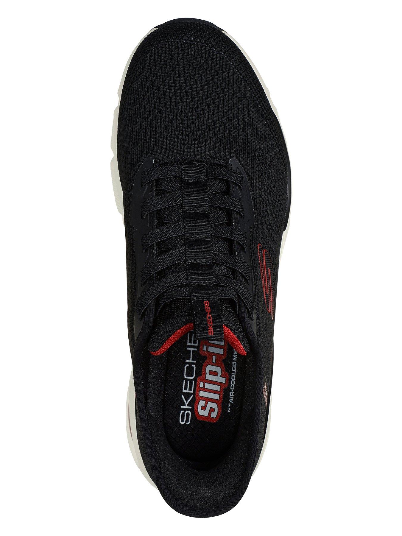 Skechers black and red clearance