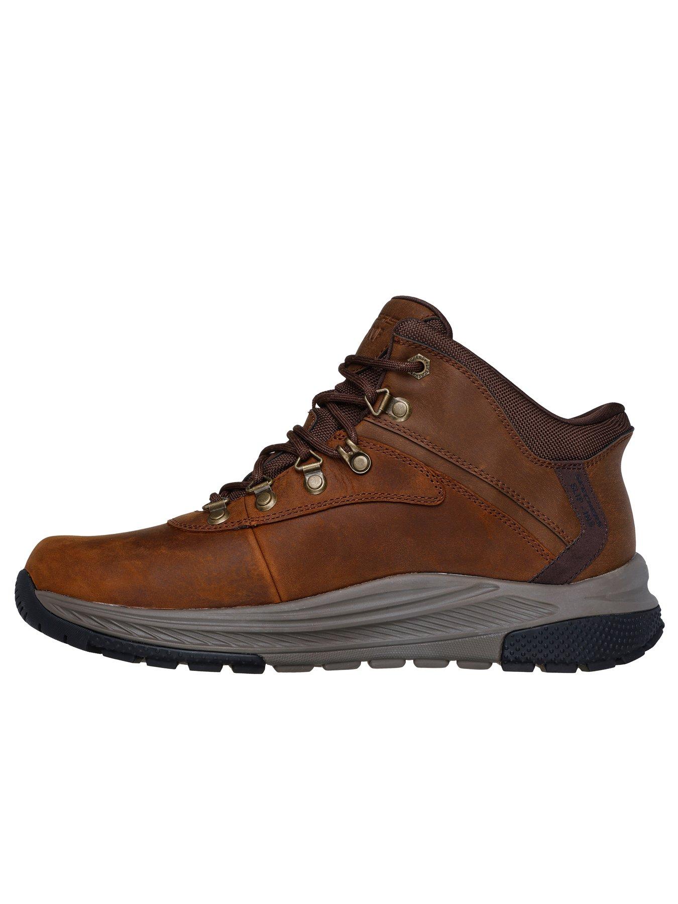 Skechers Meroe Pikeman Lace Up Boots Brown Very