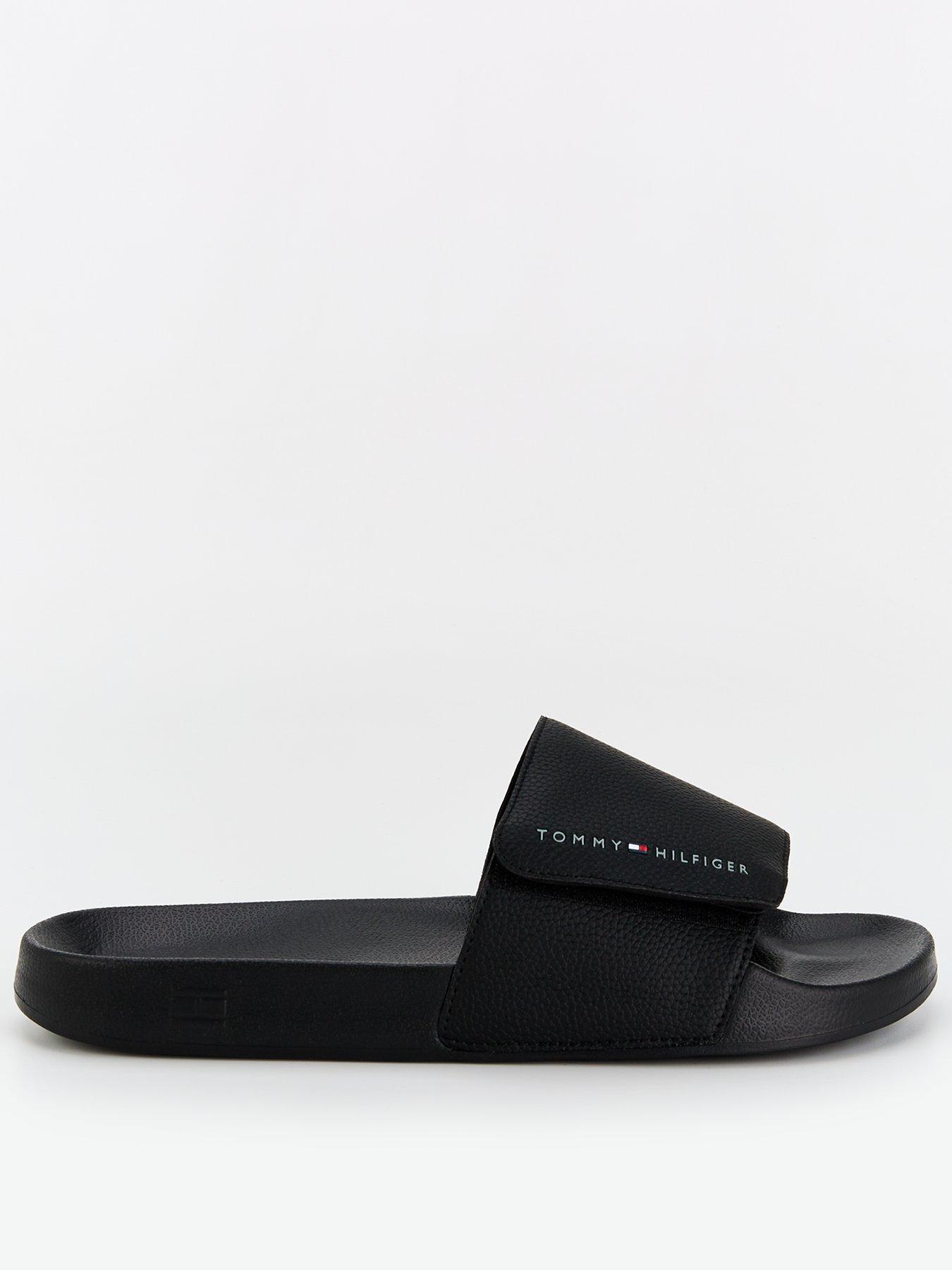 Tommy hilfiger black sliders top