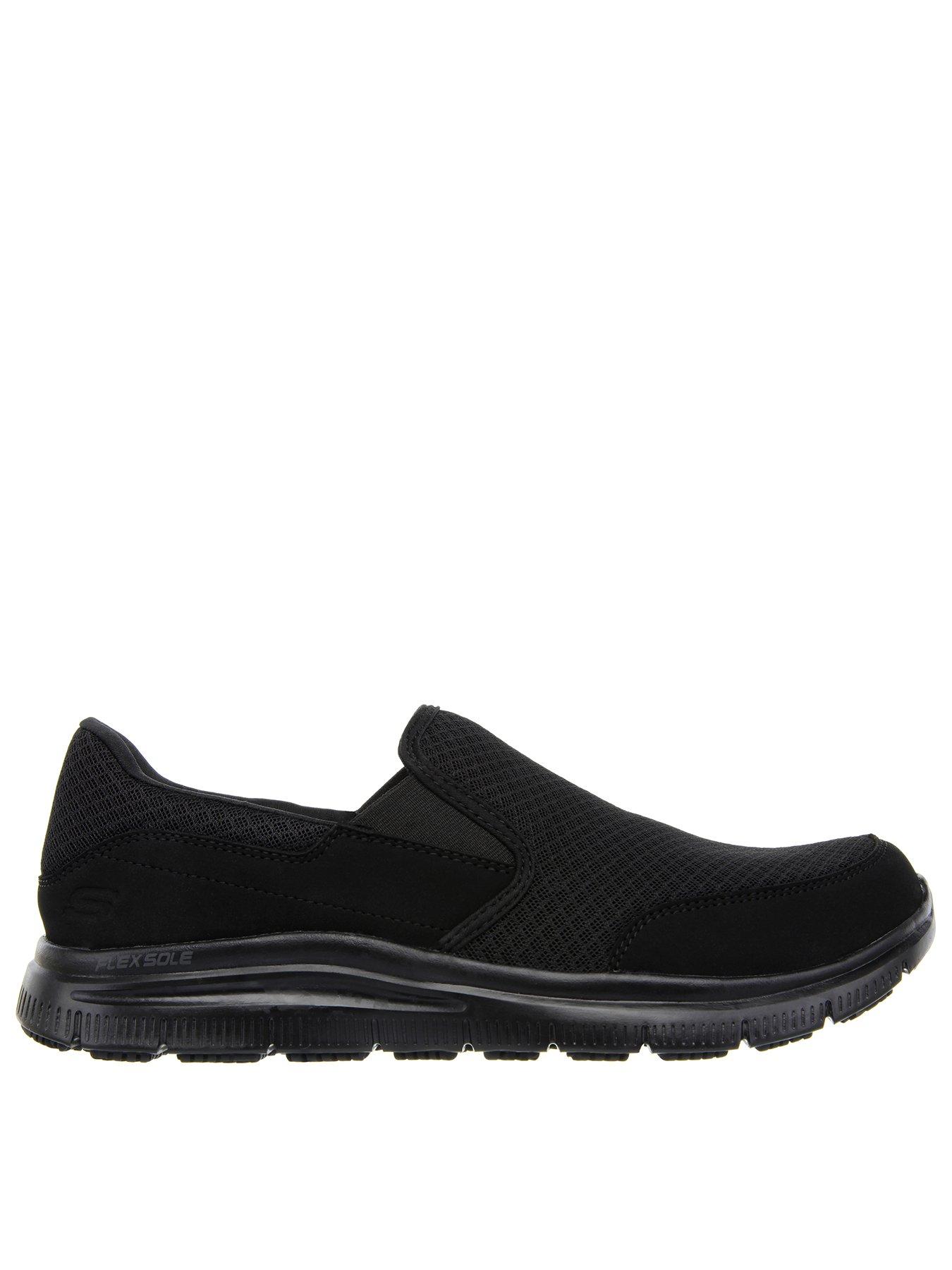 Skechers Work Relaxed Fit Flex Advantage Slip Resistant Trainers ...