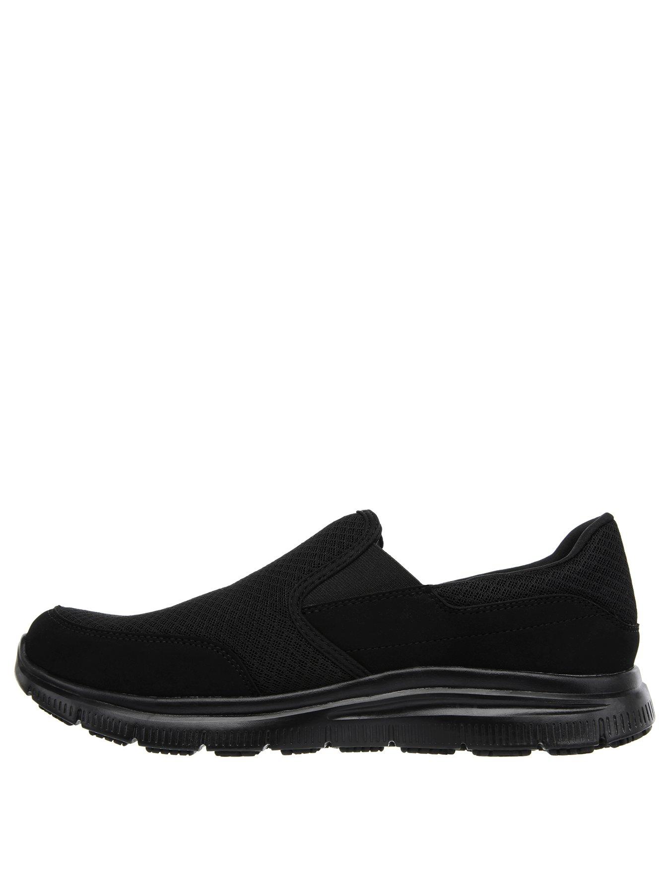 Skechers Work Relaxed Fit Flex Advantage Slip Resistant Trainers ...