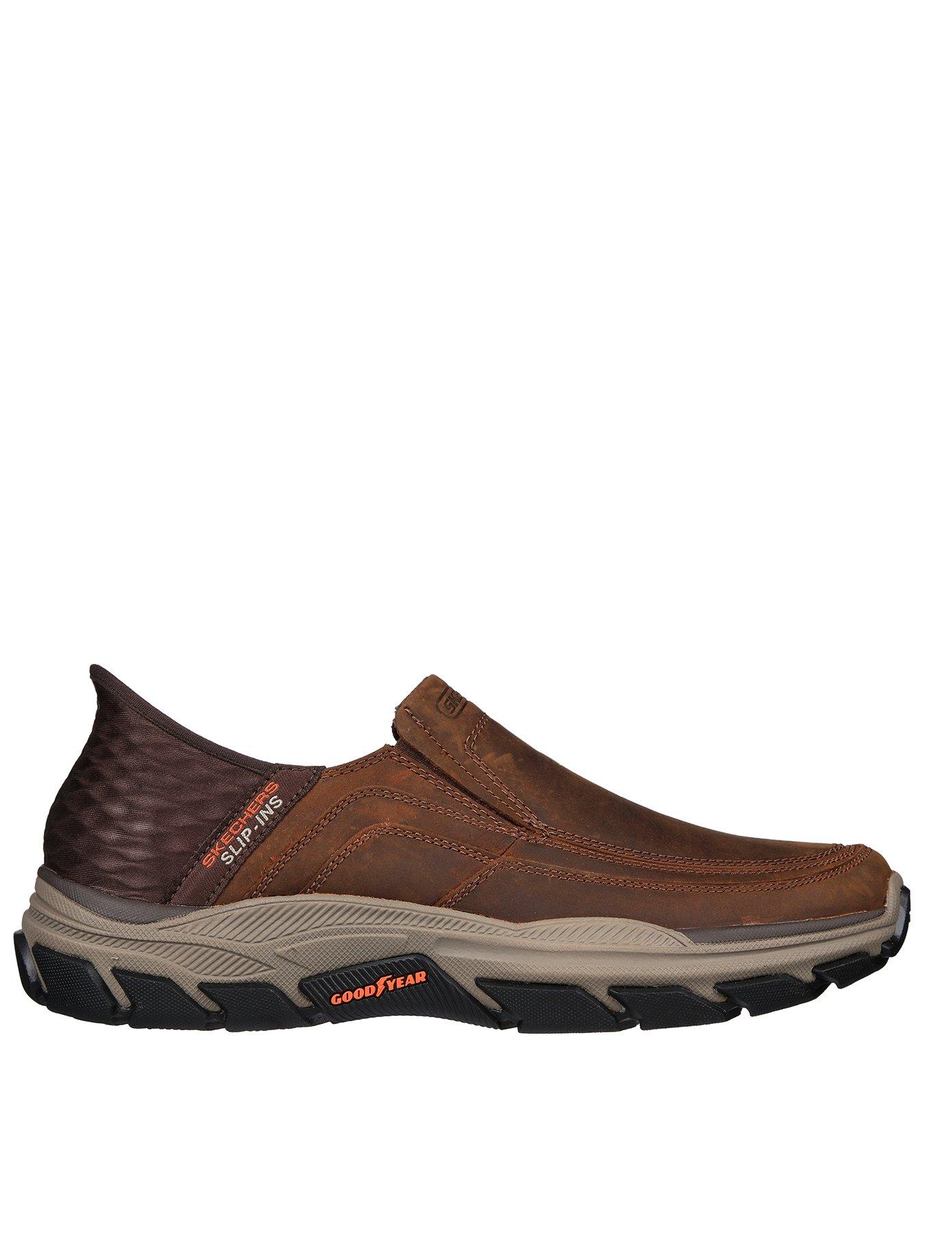 undefined Respected Slip-Ins Casual Slip On Shoes - Dark Brown Leather