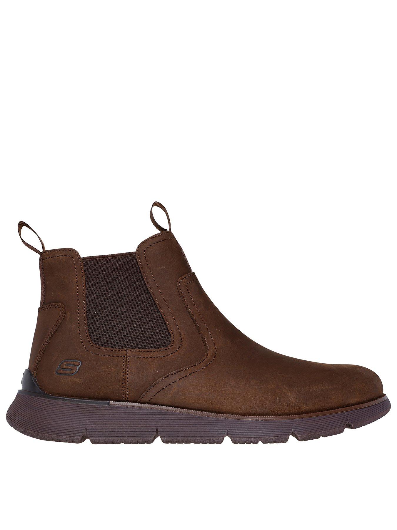 undefined Augustino Chelsea Boots - Chocolate Leather