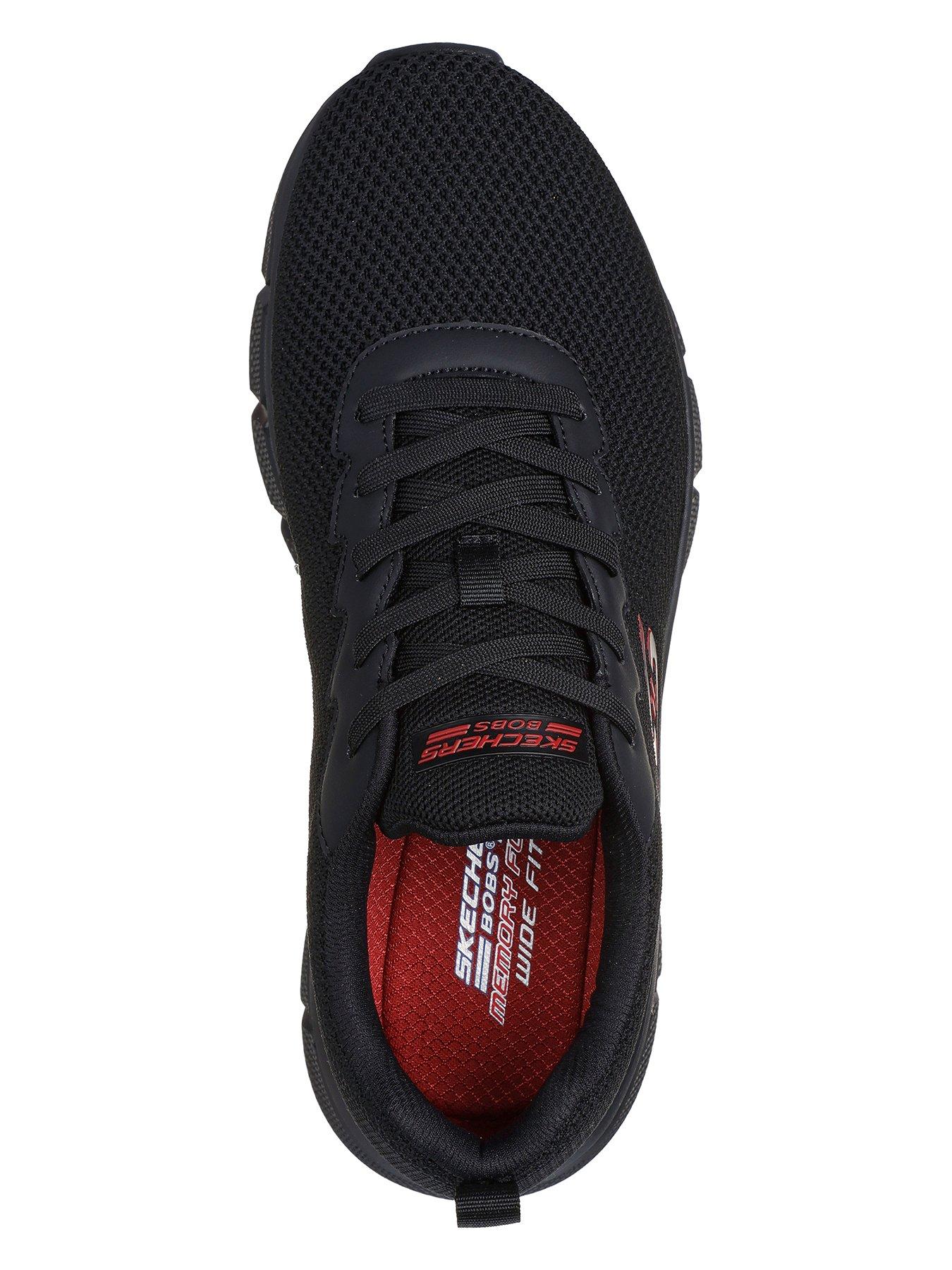 Skechers memory foam knit shoe mens clearance