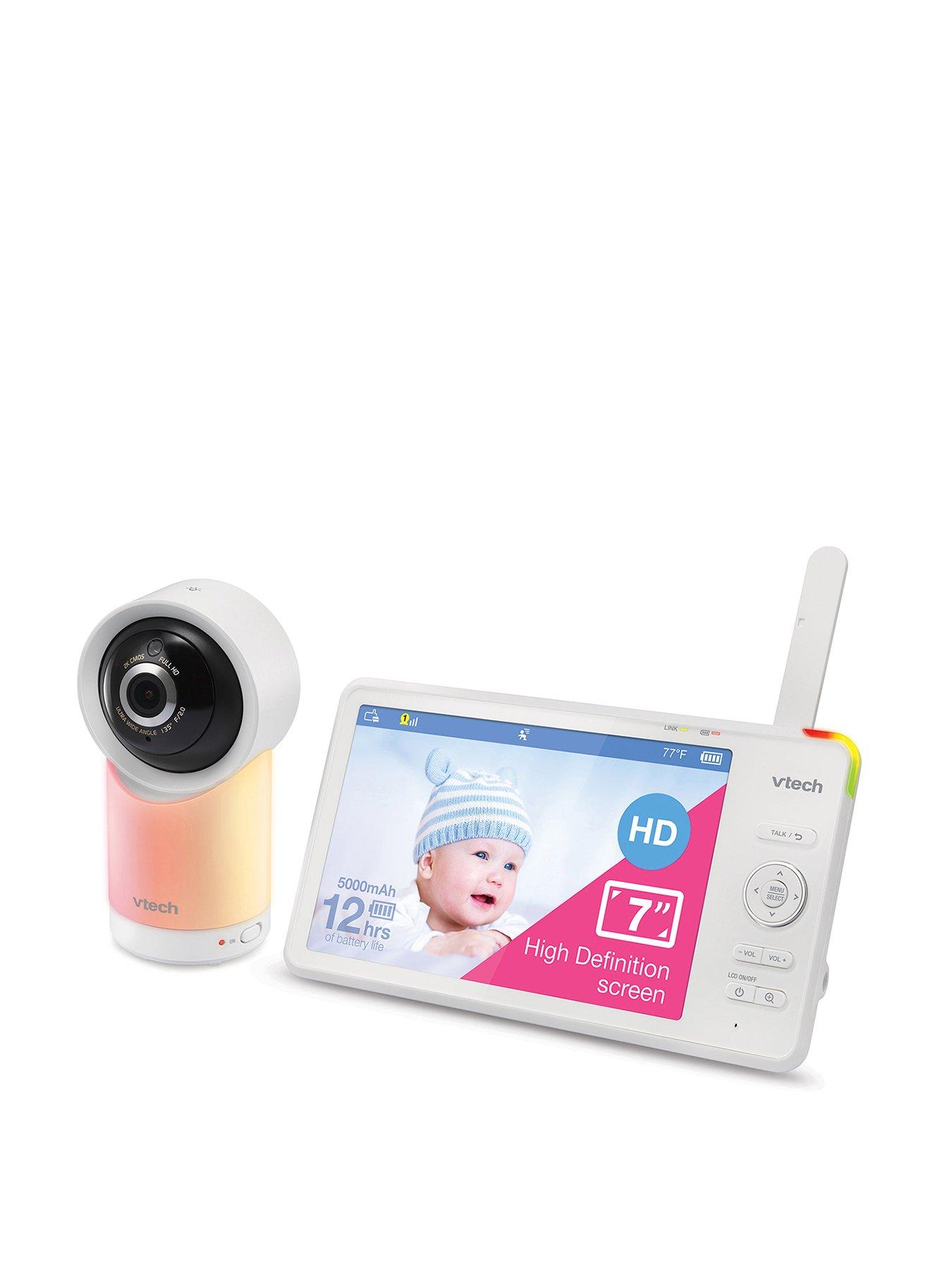 VTech RM7766HD 7" Smart Wi-Fi 1080p Pan and Tilt Baby Monitor
