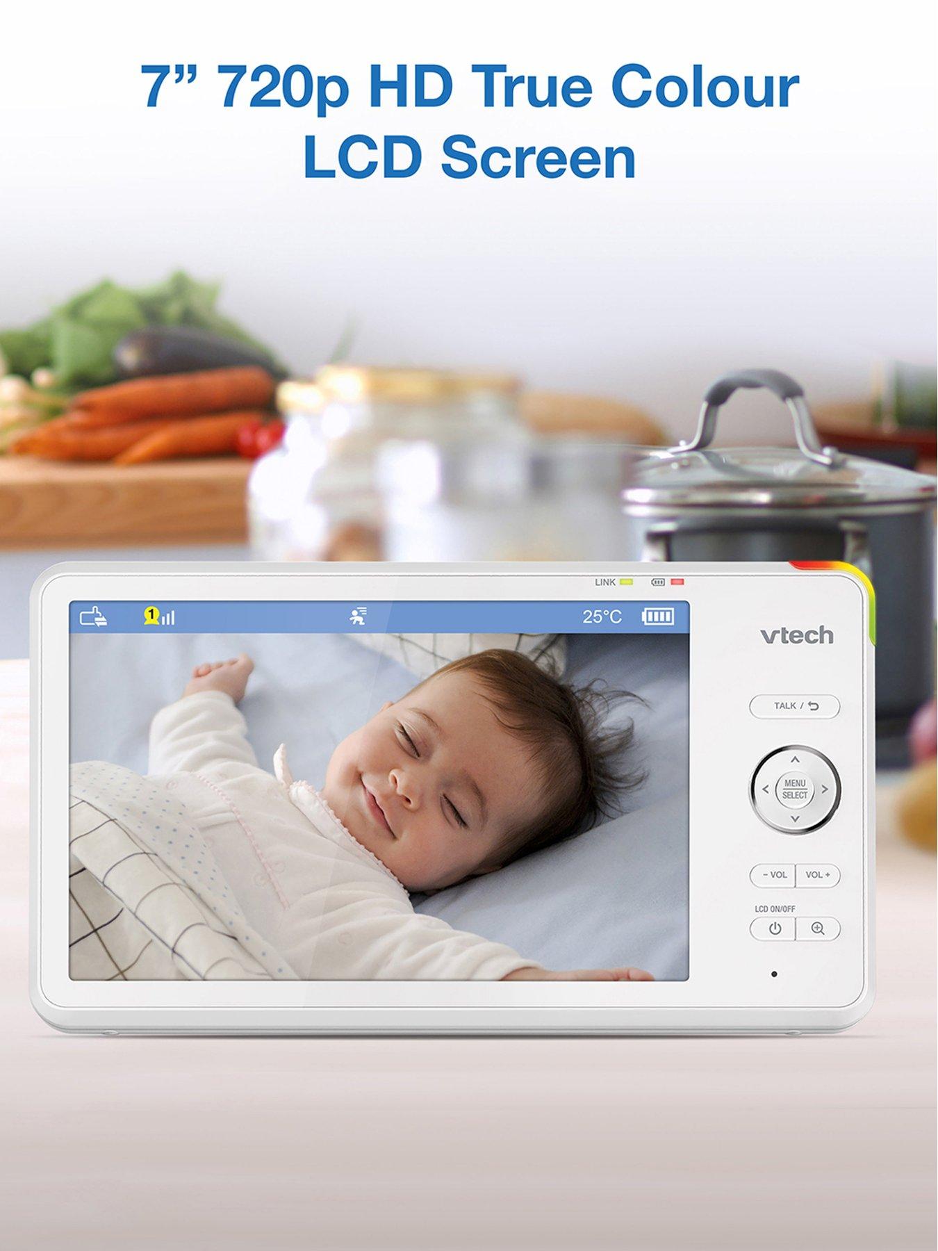 VTech RM7766HD 7" Smart WiFi 1080p Pan and Tilt Baby Monitor Very