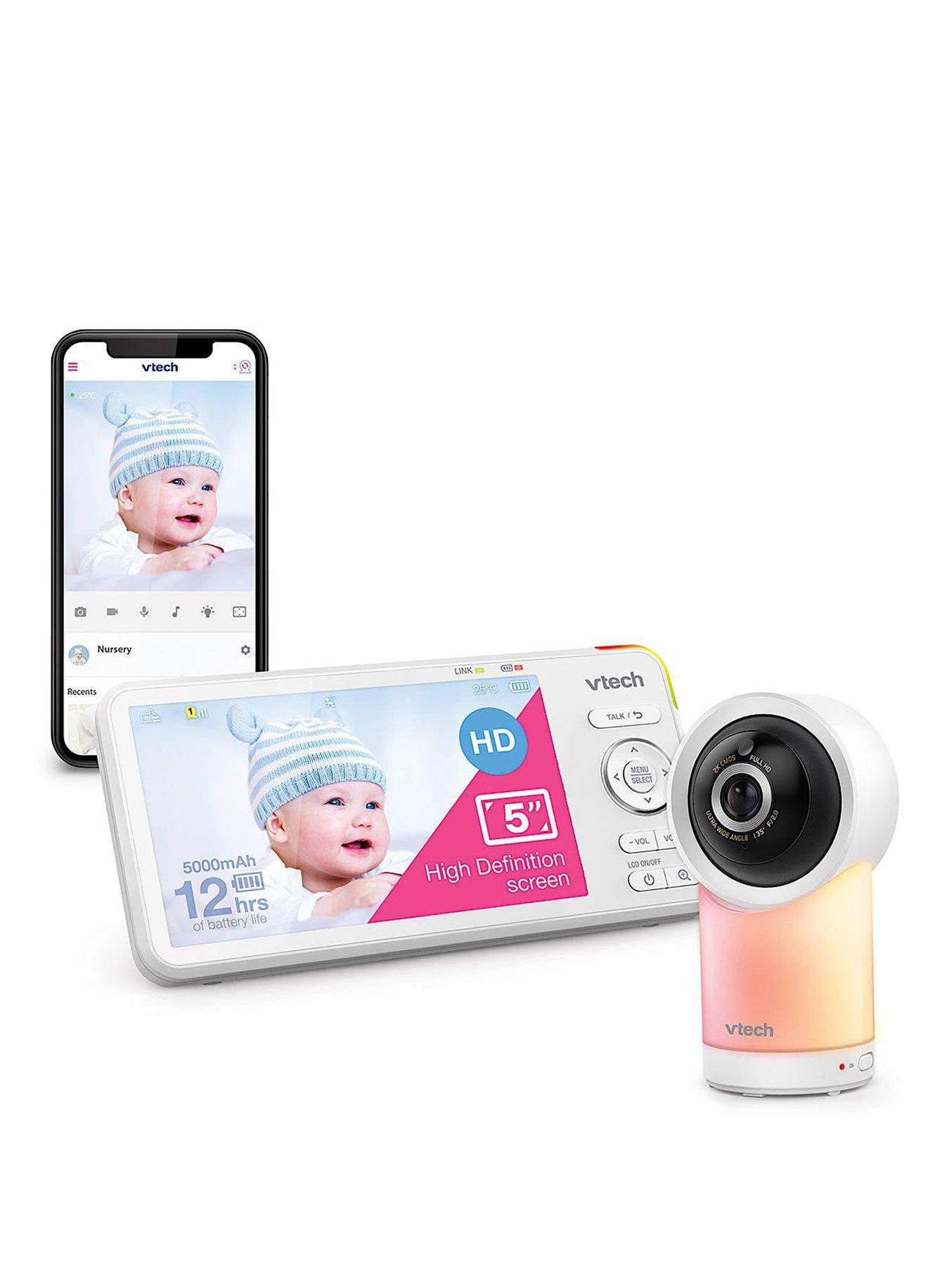VTech RM5766HD.5" Smart Wi-Fi 1080p Pan  &  Tilt Baby Monitor