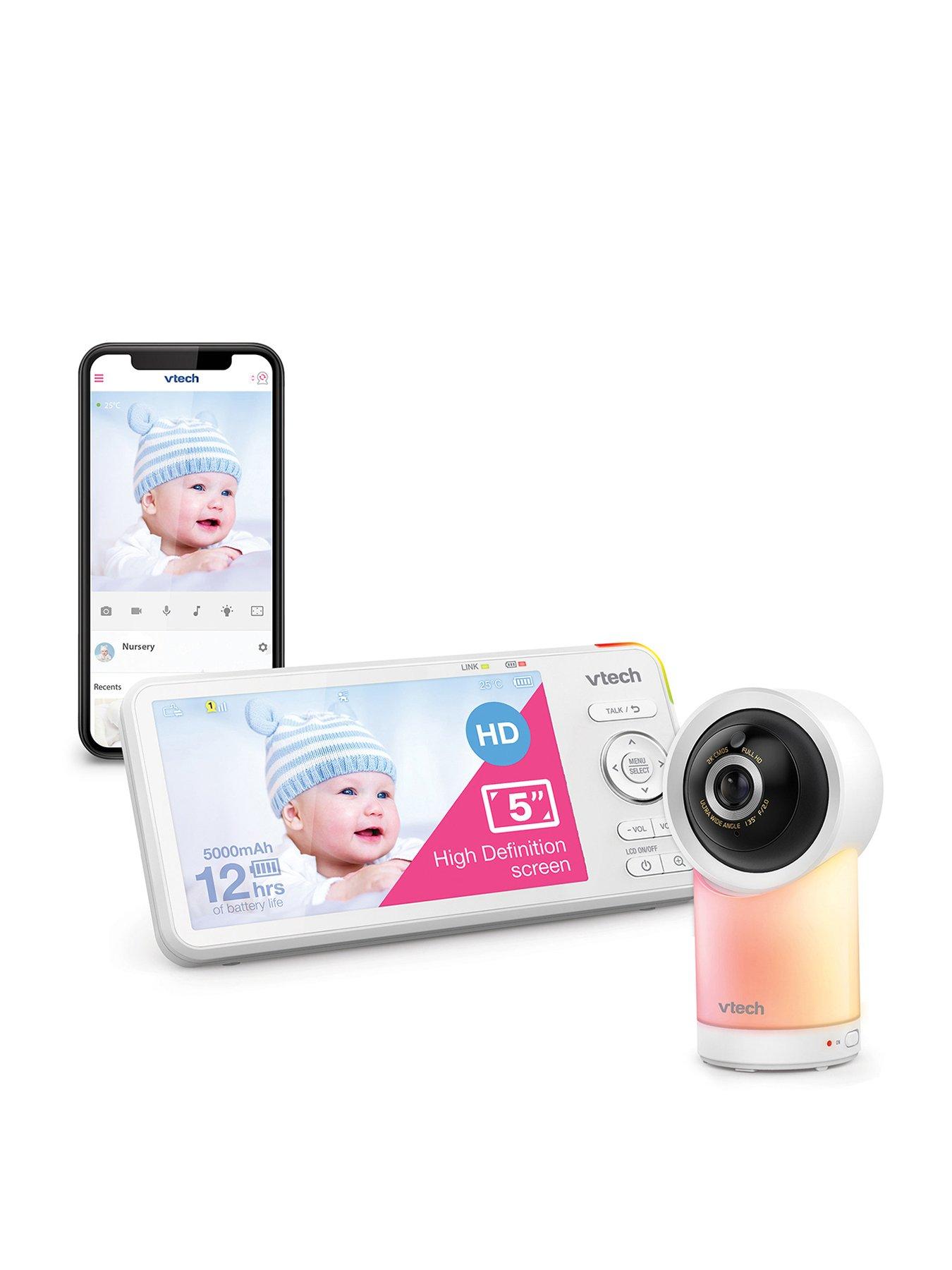VTech RM5766HD.5" Smart Wi-Fi 1080p Pan  &  Tilt Baby Monitor