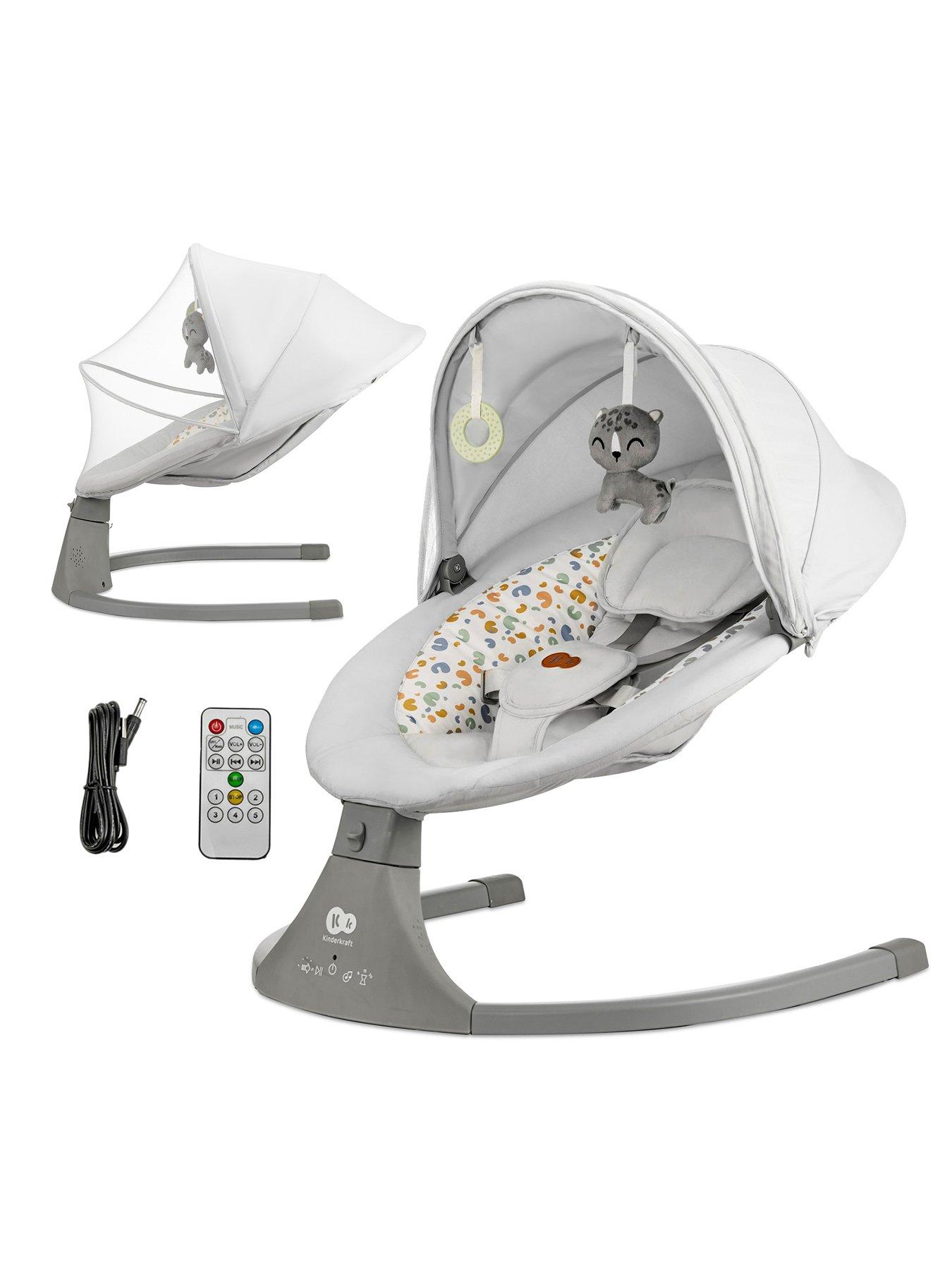 undefined Lumi 2 Electric Swing and Bouncer - Light Grey