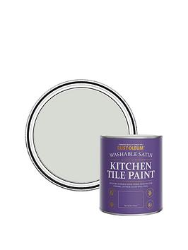Product photograph of Rust-oleum Kitchen Tile Satin Winter Grey 750ml from very.co.uk