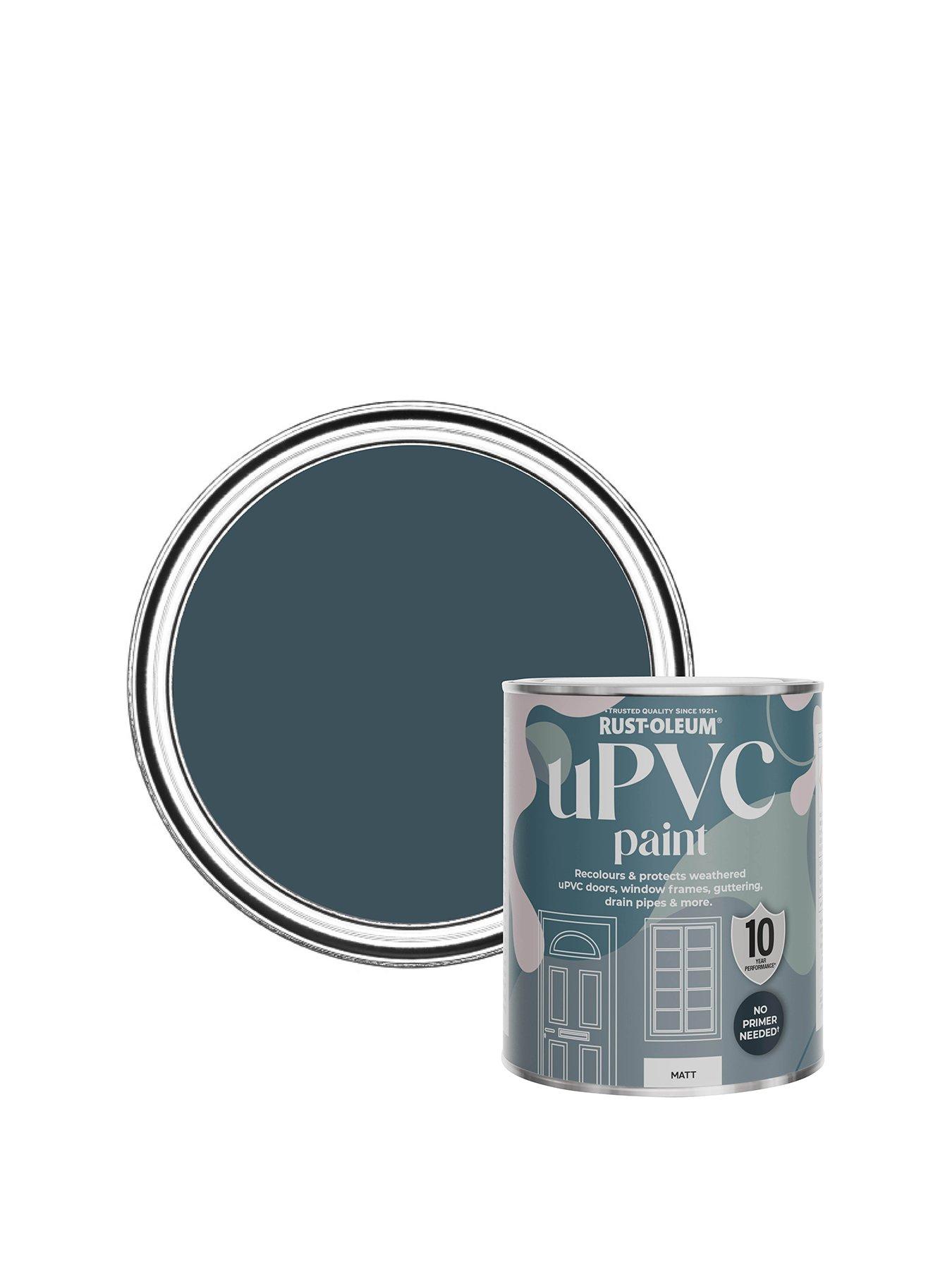 Product photograph of Rust-oleum Upvc Evening Blue 750ml from very.co.uk