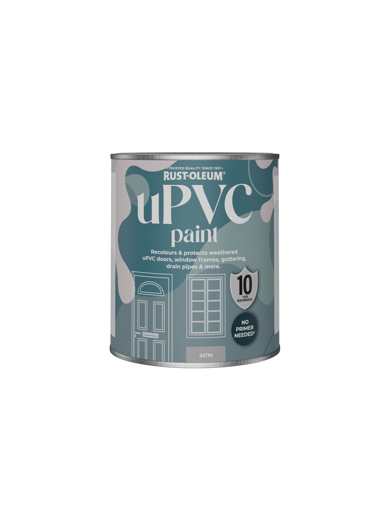 Rust-Oleum Satin Finish uPVC Paint - Laurel Green | Very