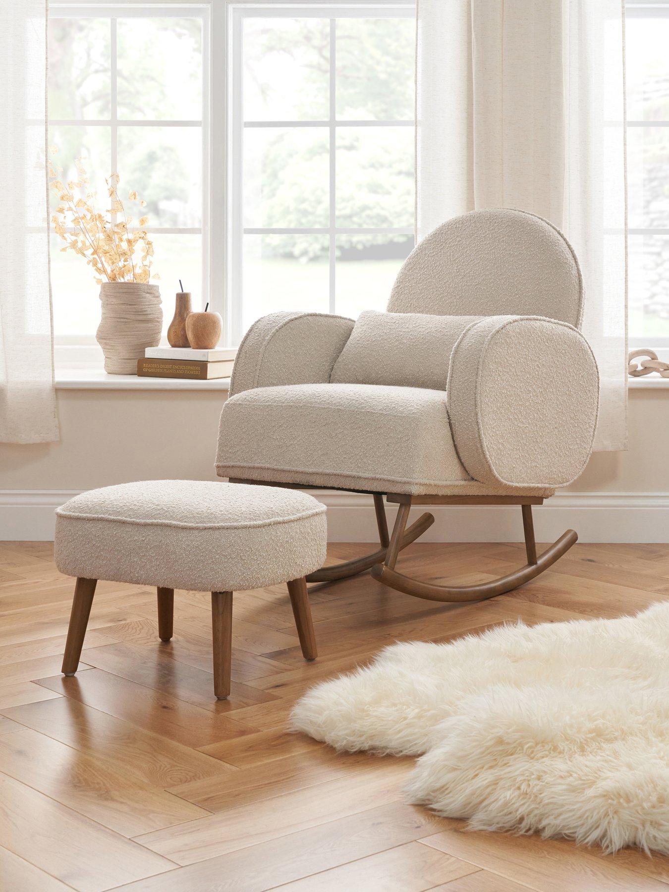 Tutti Bambini Micah Nursing Chair Boucle Biscuit Very