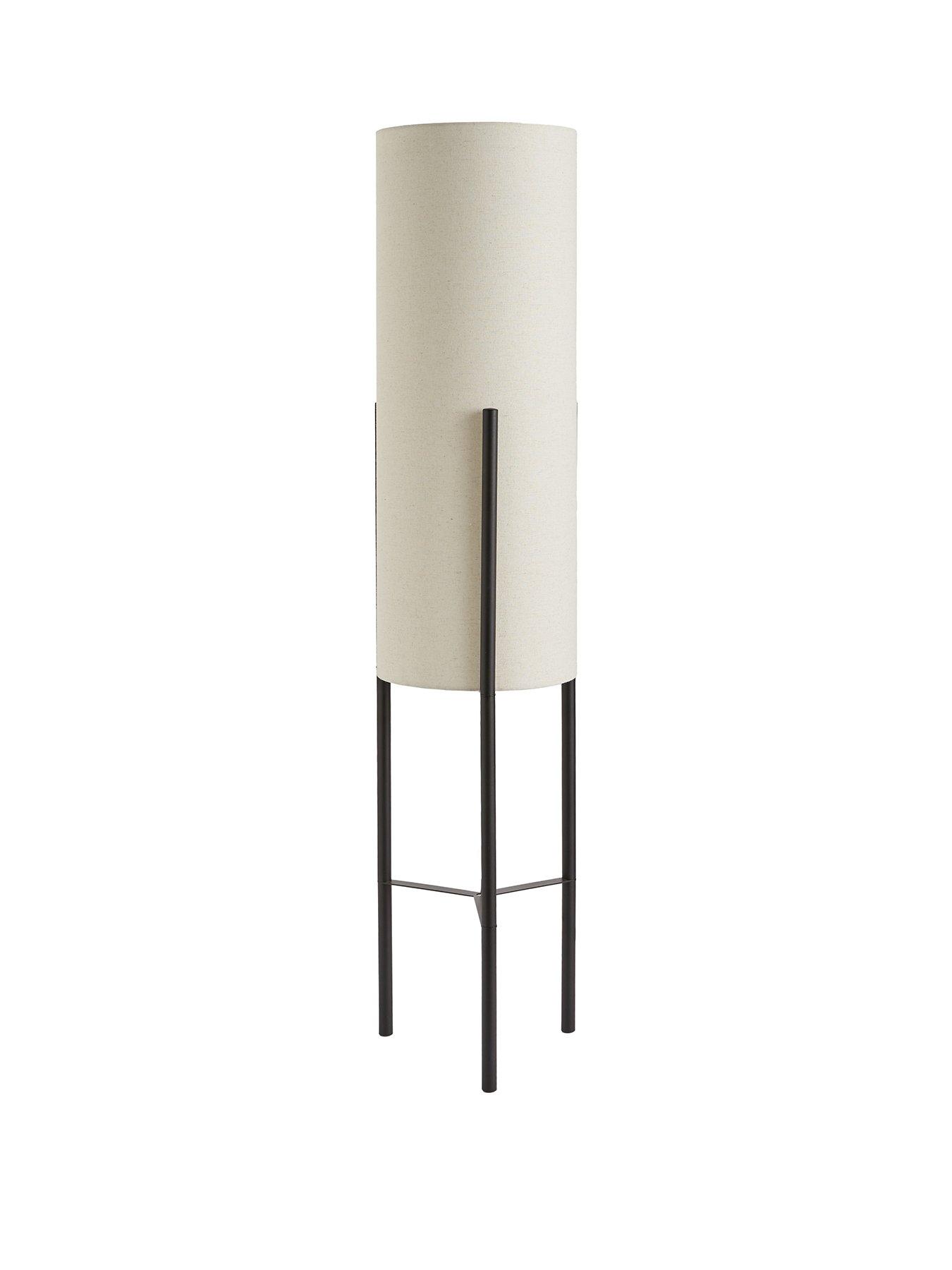 Image 2 of 5 of The Very Collection Vessel Floor Lamp with Linen Shade