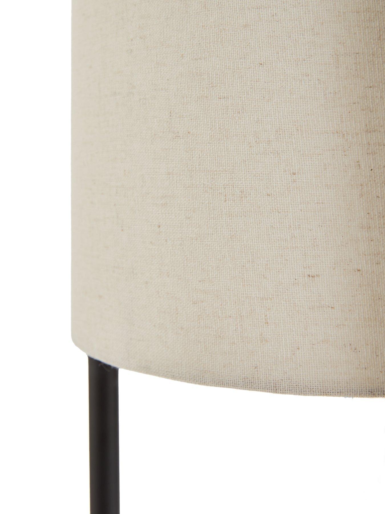 Image 4 of 5 of The Very Collection Vessel Floor Lamp with Linen Shade