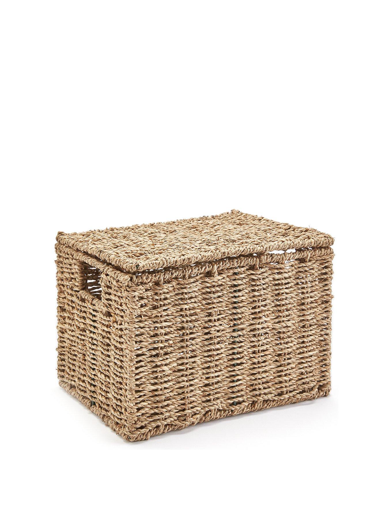 The Very Collection Lidded Storage Basket 20cm